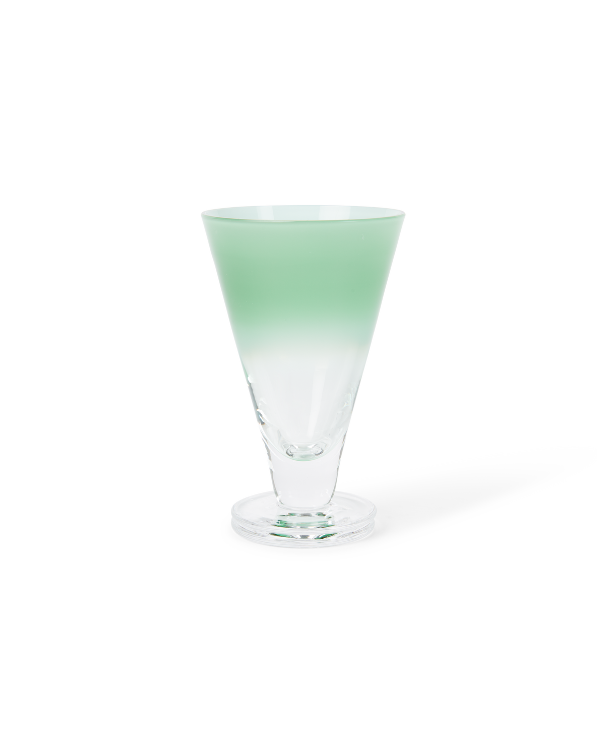Large Gradient Stemmed Glass Set of 2