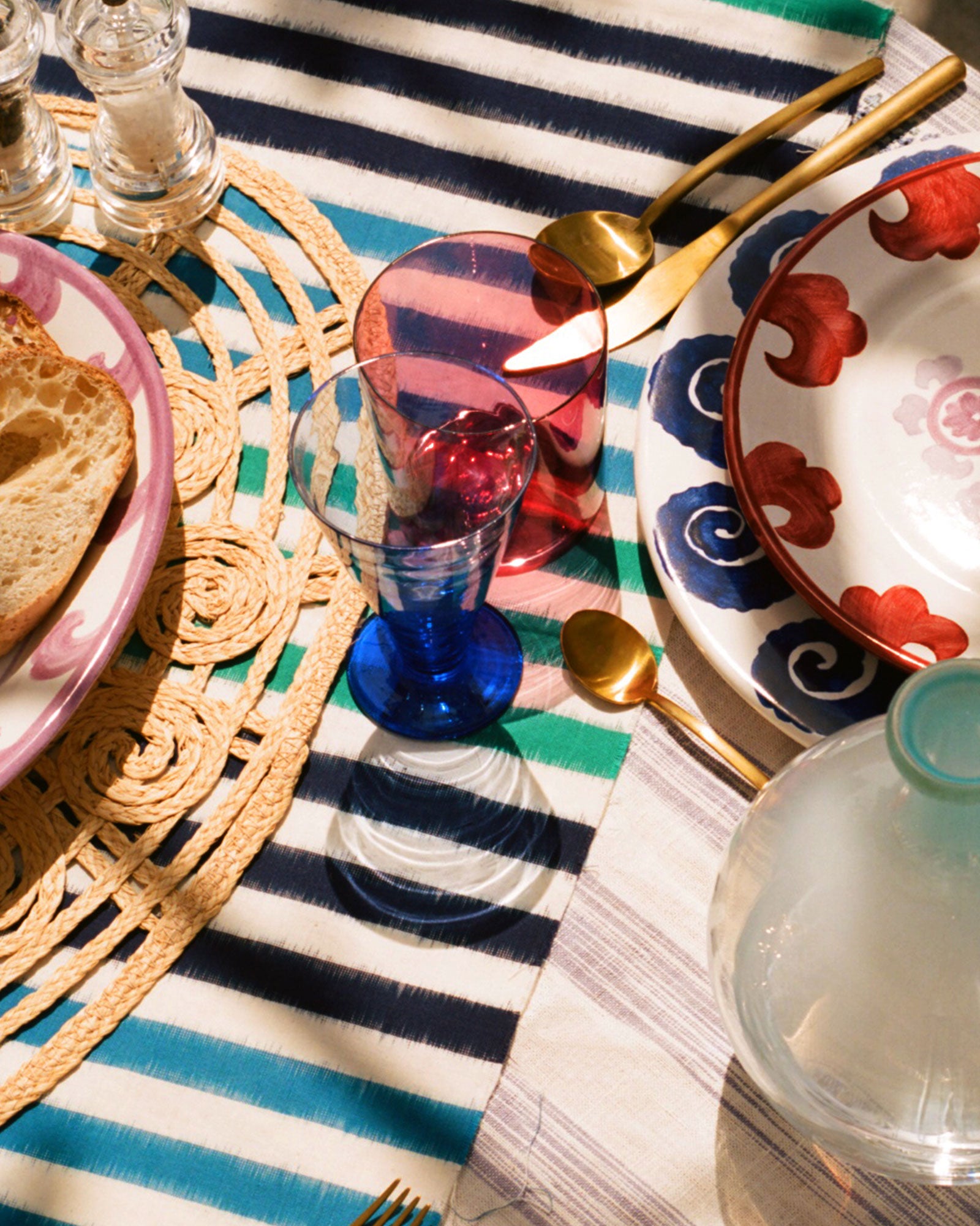 Coloured Tumbler Glass