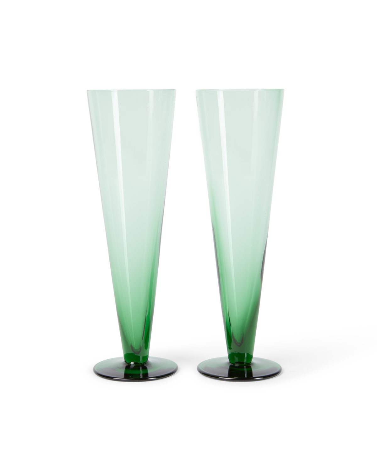 Coloured Champagne Flute Set of 2