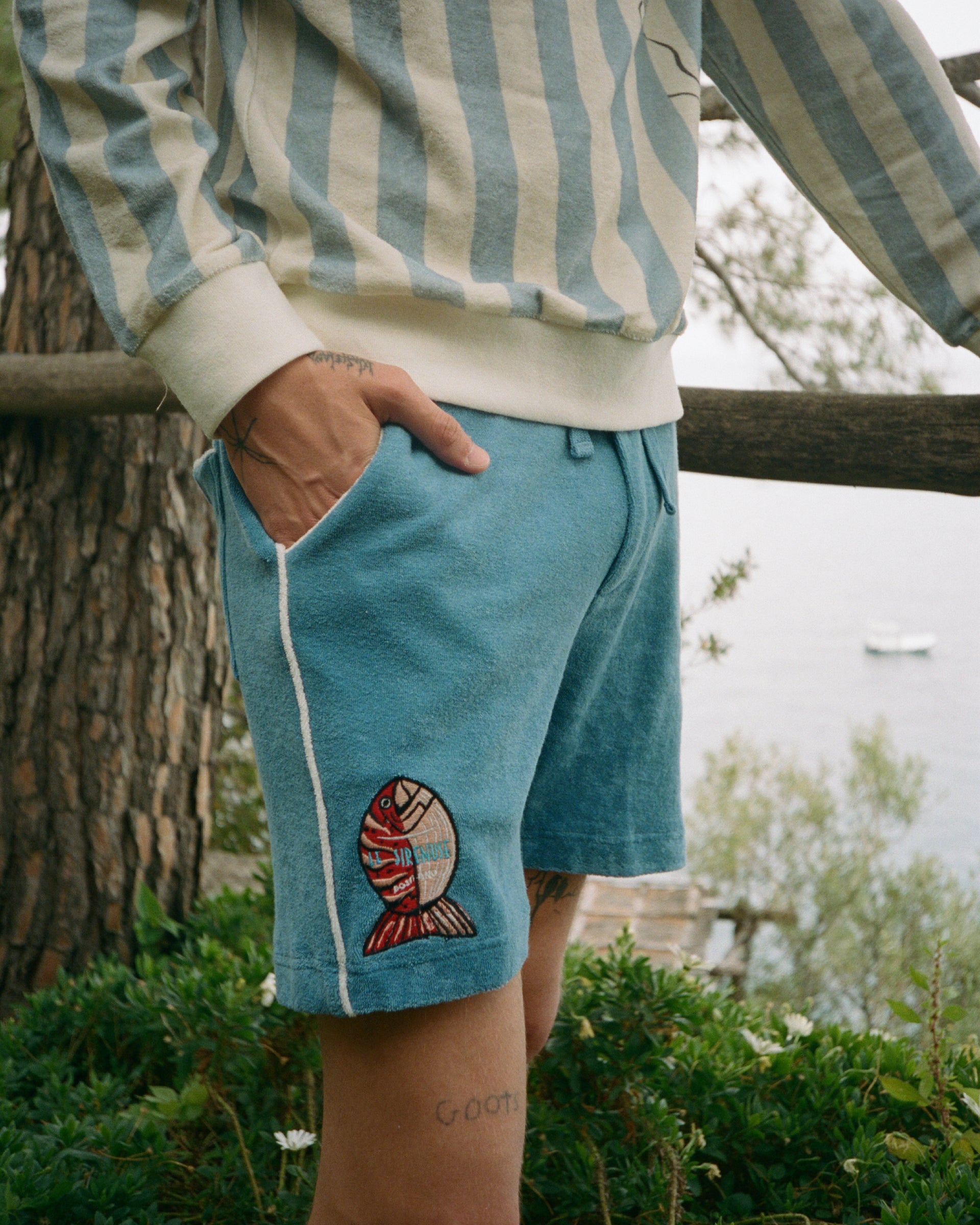 Le Sirenuse Pop-On Shorts