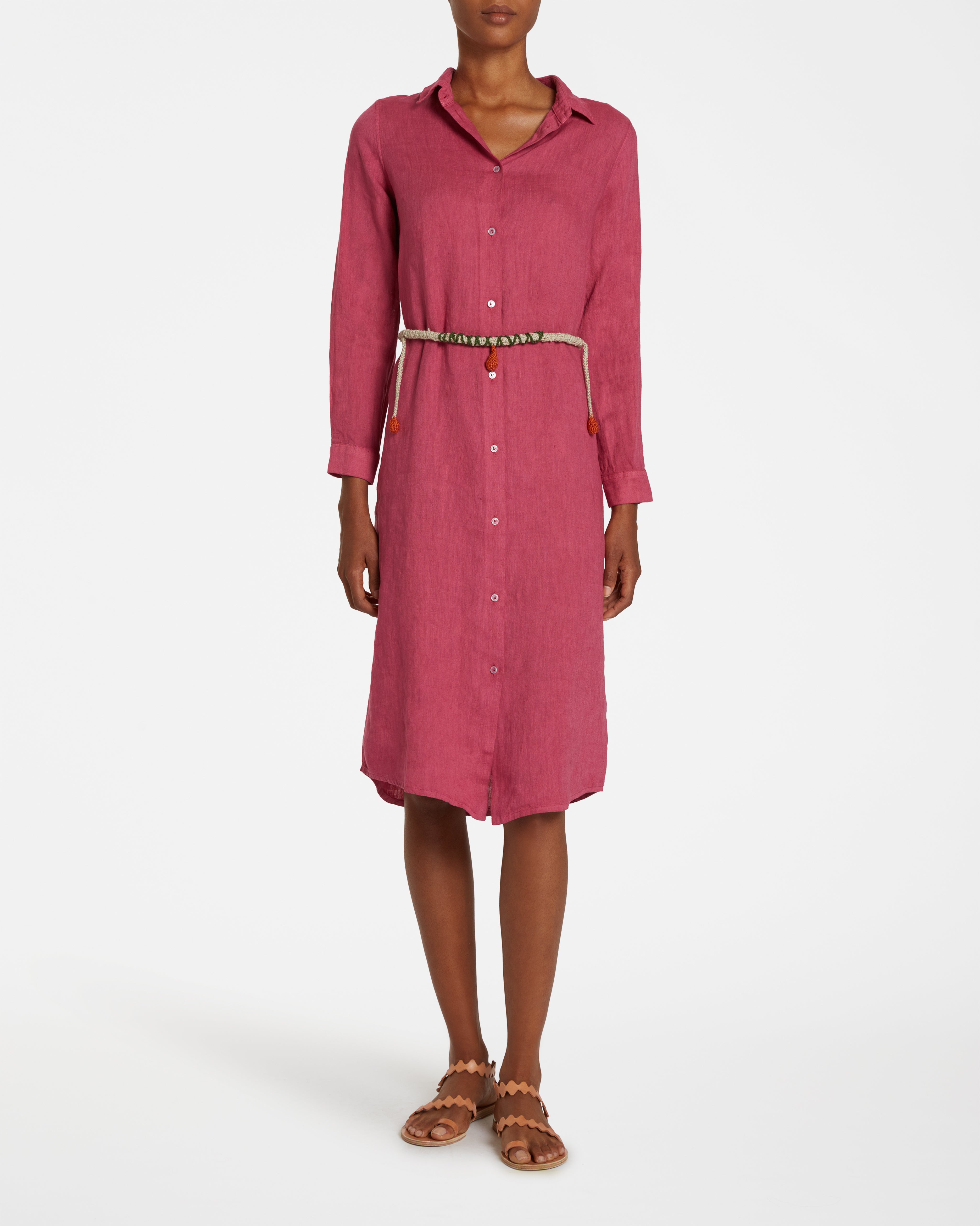 Dove Light Wind Long Shirt Sangria