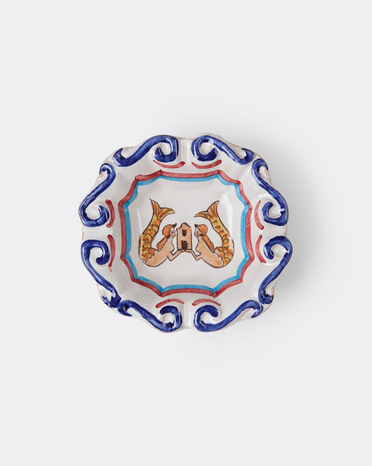Le Sirenuse Ashtray Blue Yellow