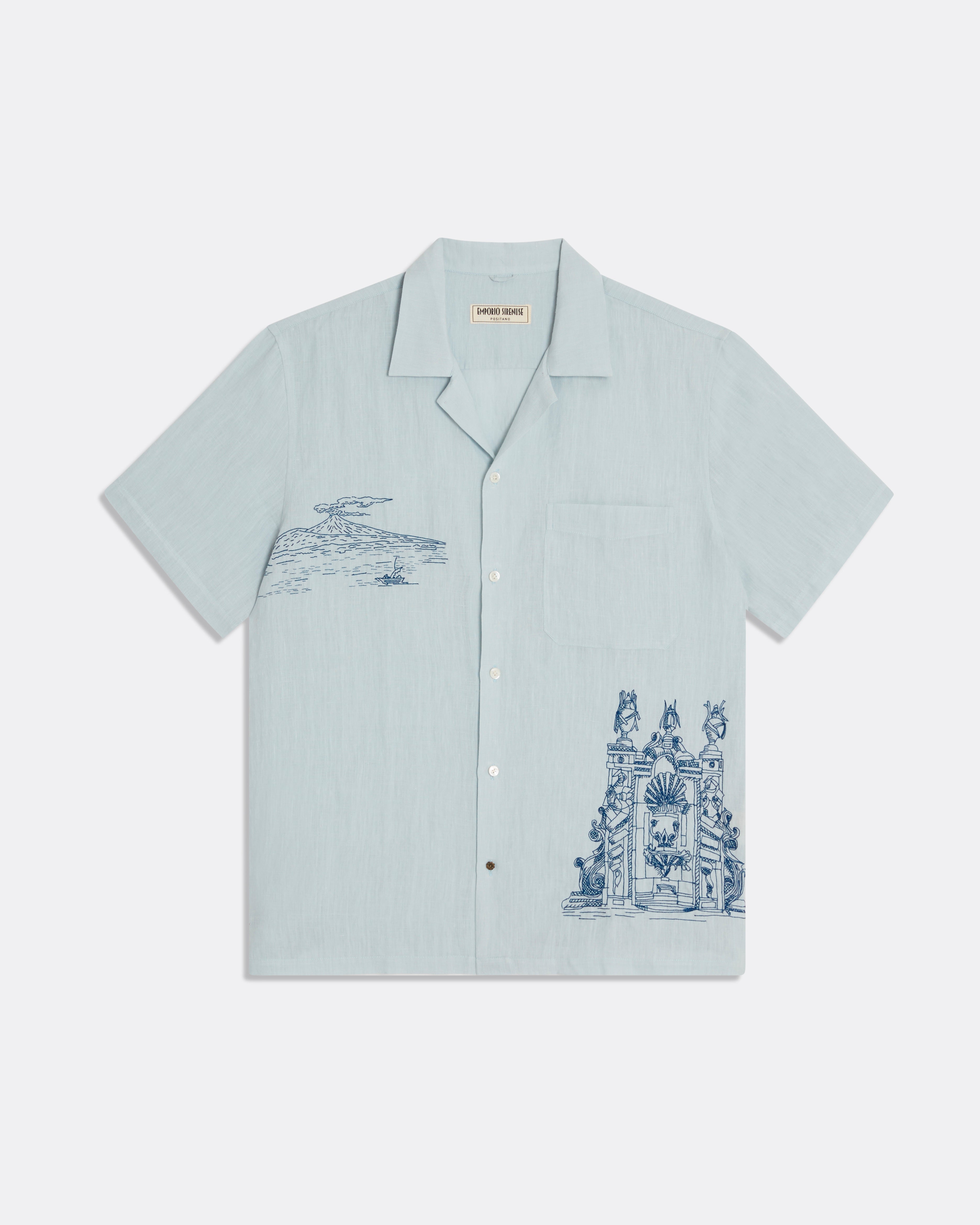 Franco's Linen Hawaiian Shirt