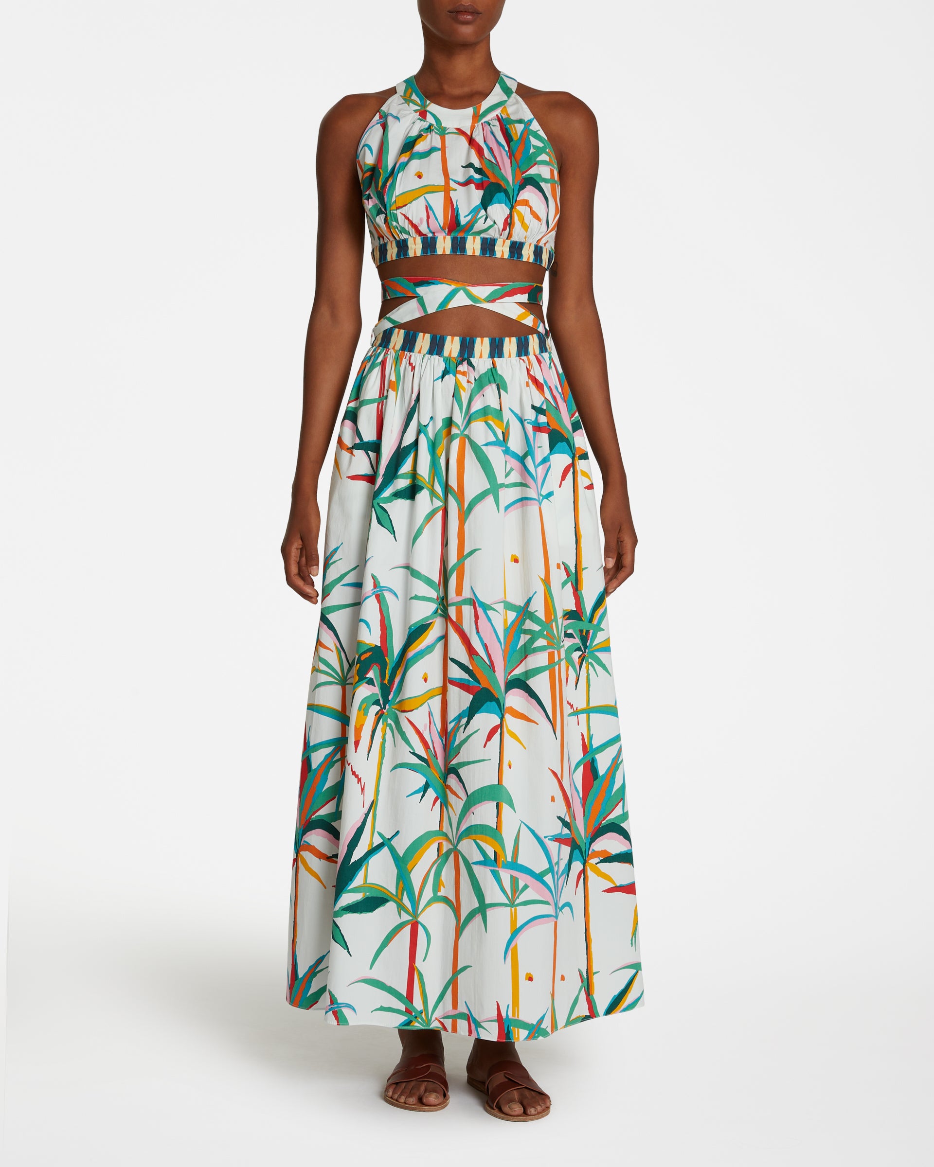 Alaia Dress in Tropical Sunset