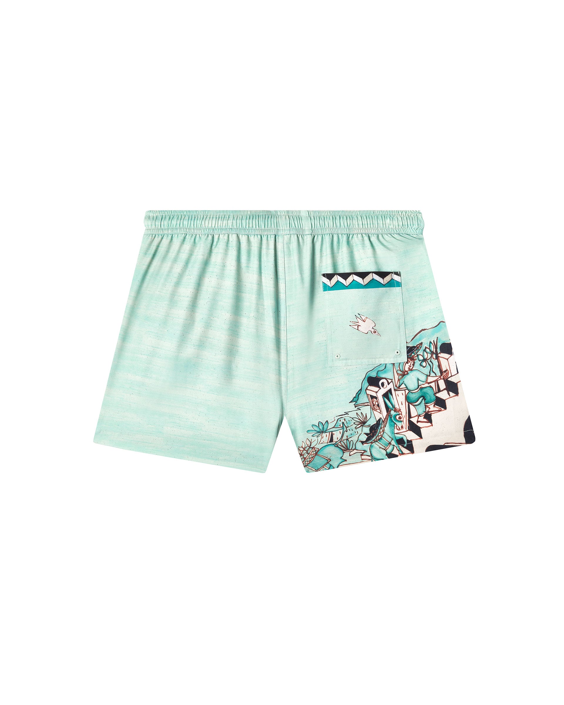 Le Sirenuse Swim Trunks by Lucio Liguori