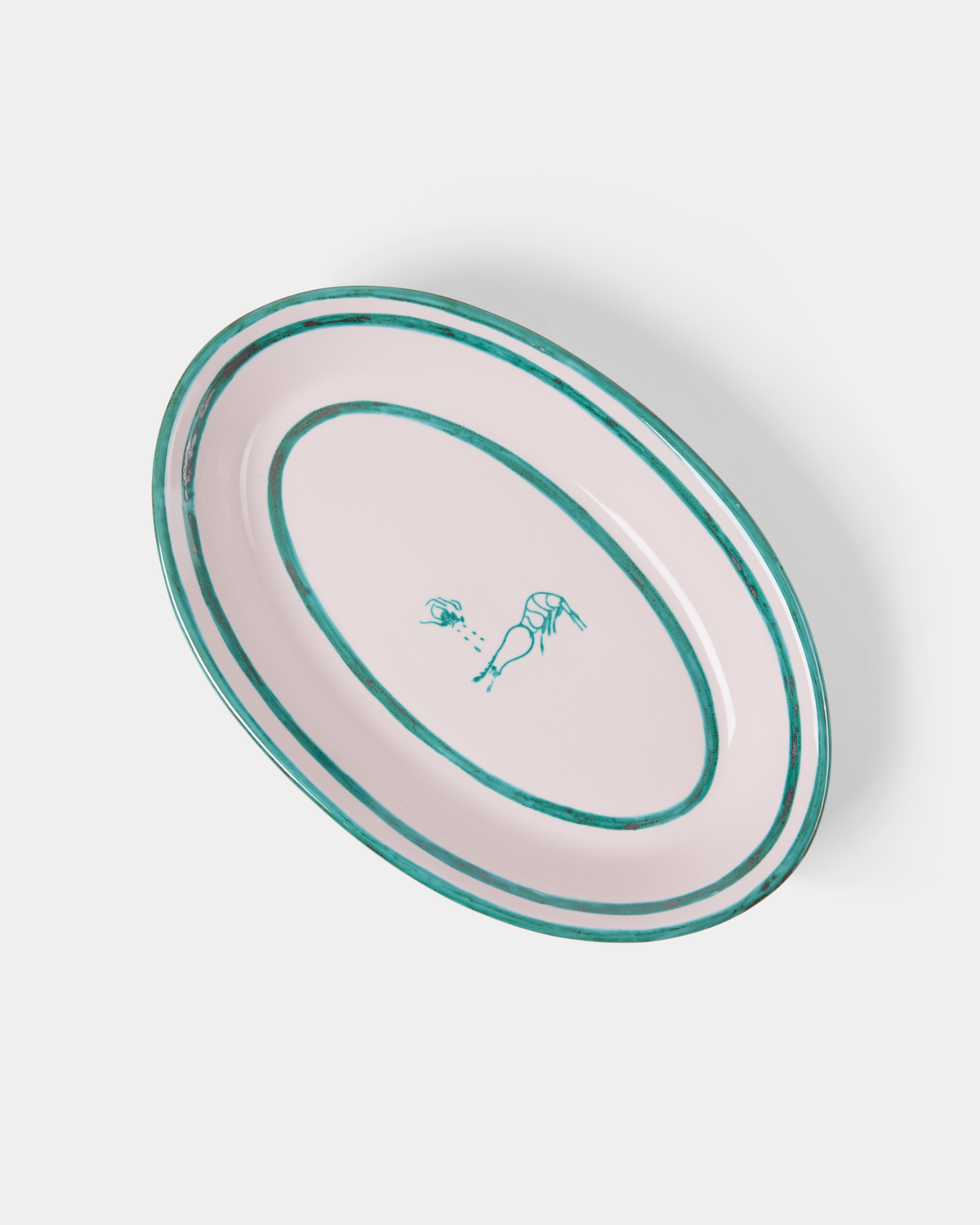 Large Shrimp Serving Plate