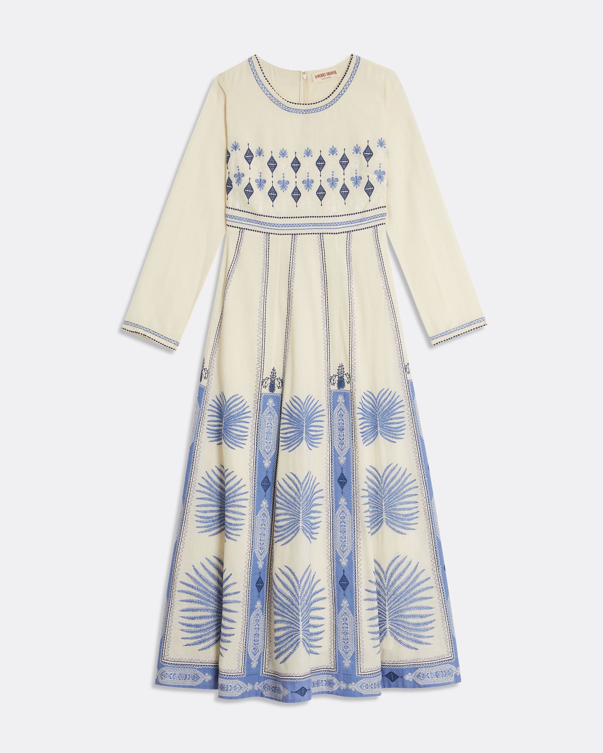 Tracey Dress with Chios Embroidery