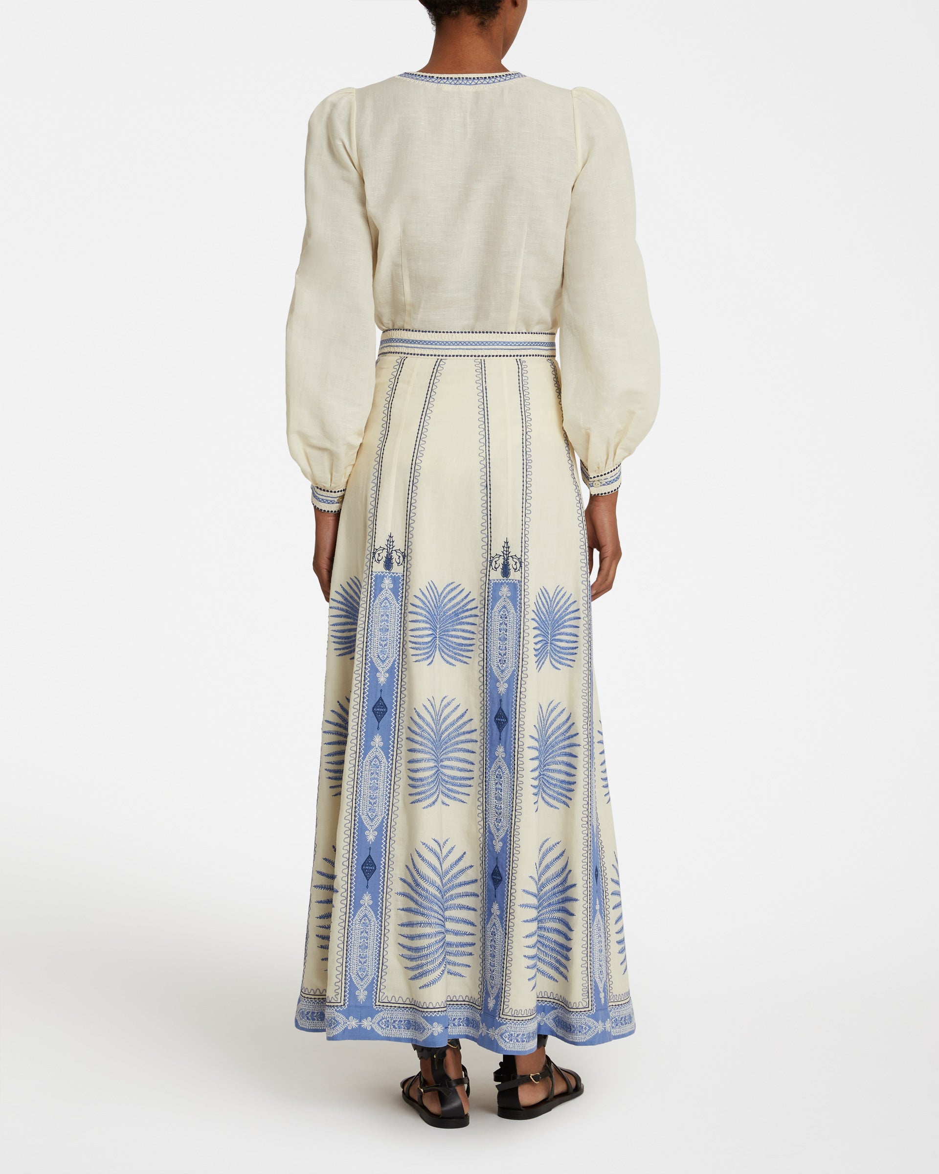 Vera Blouse with Chios Embroidery