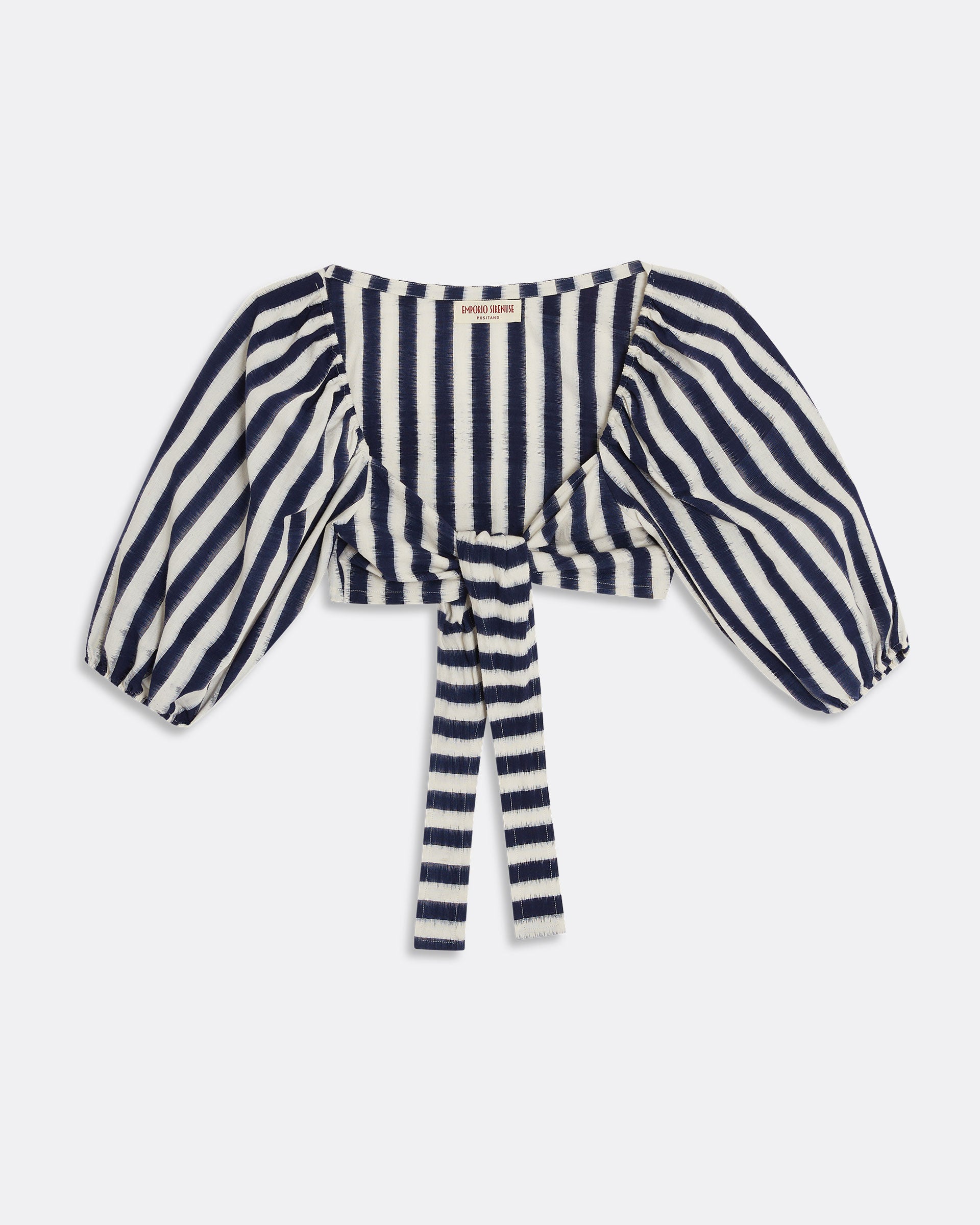Thaia Top in Ikat Stripes