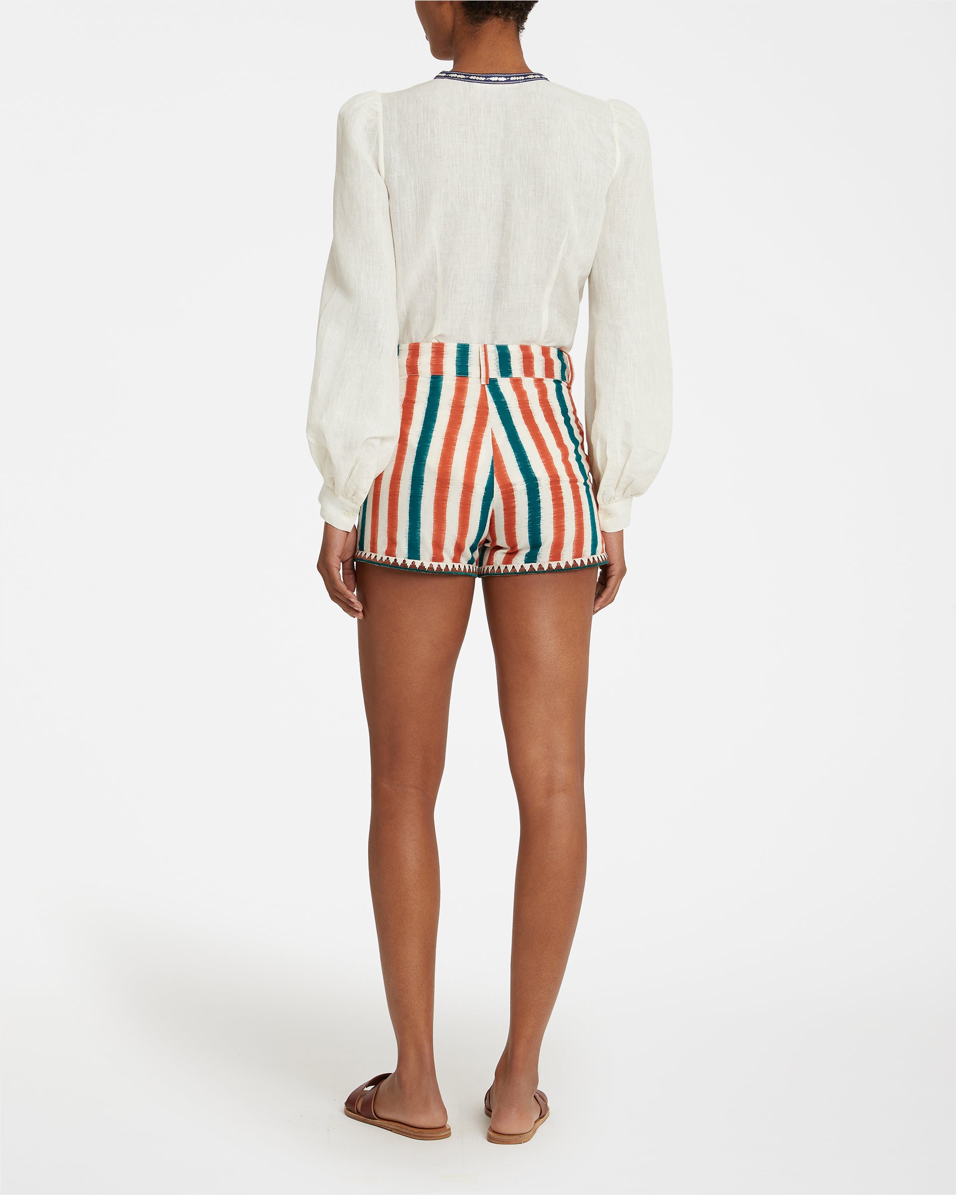 Vera Blouse in Handloom Linen