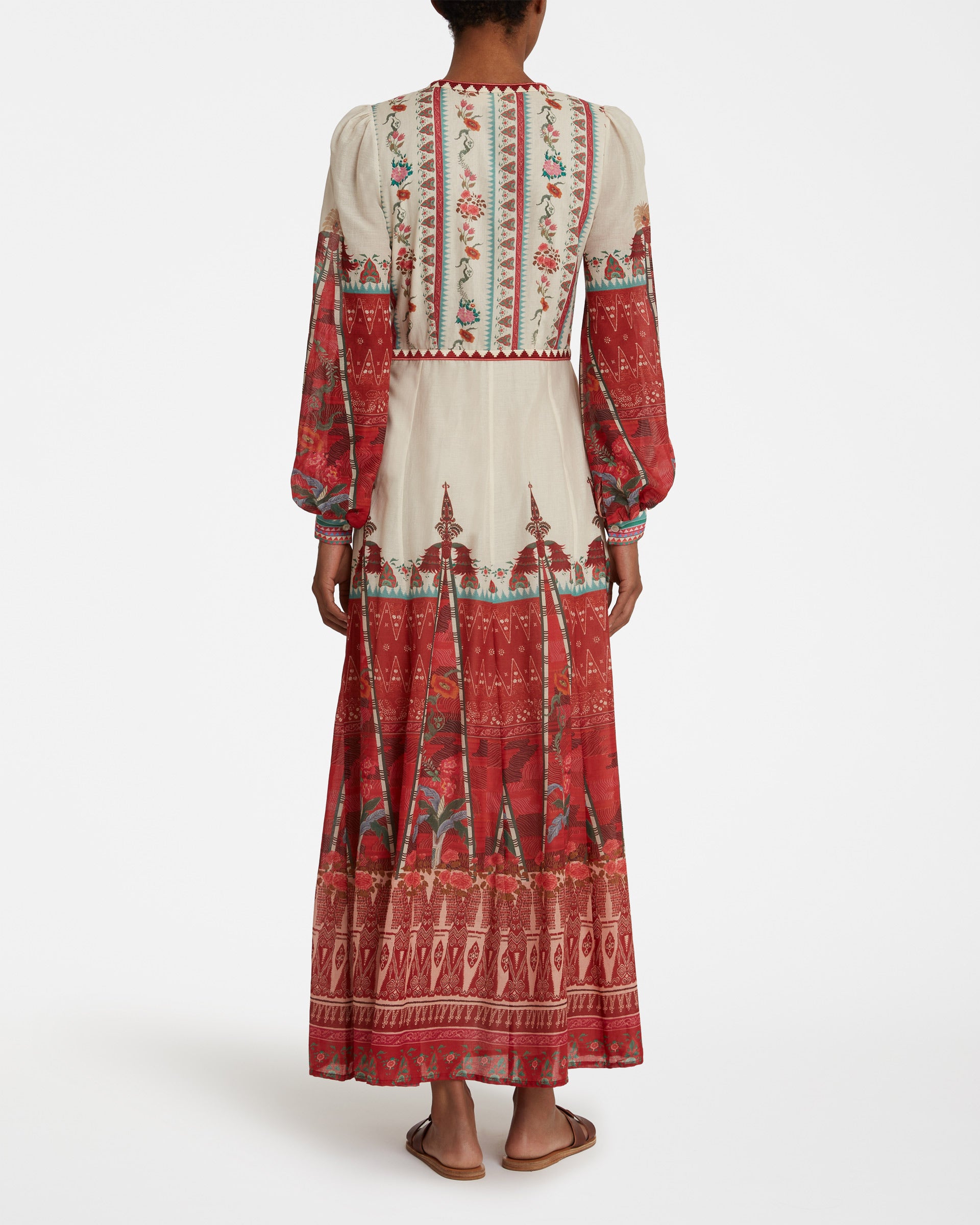 Adelaide Dress in Saladin Print