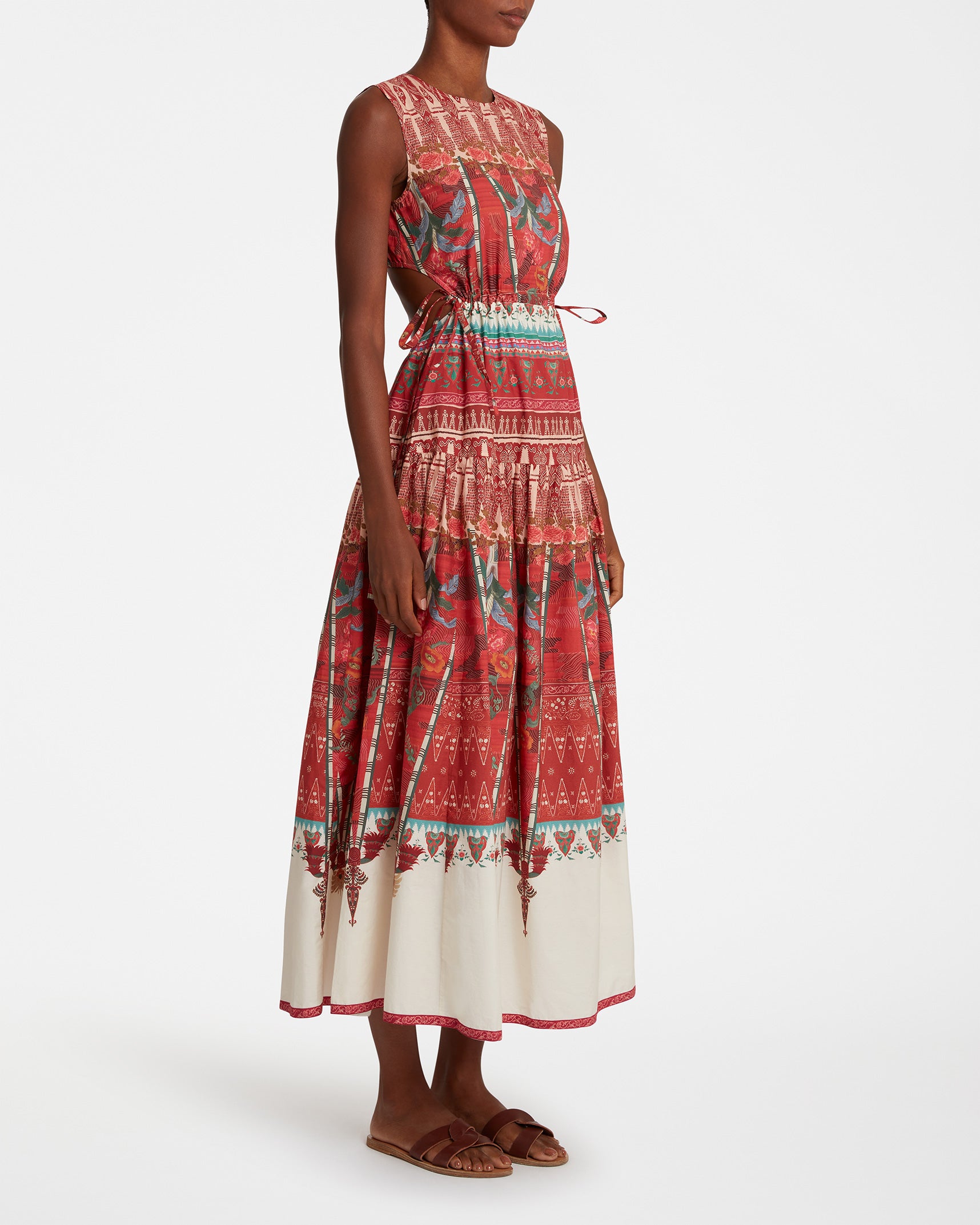 Pulcheria Dress in Saladin Print