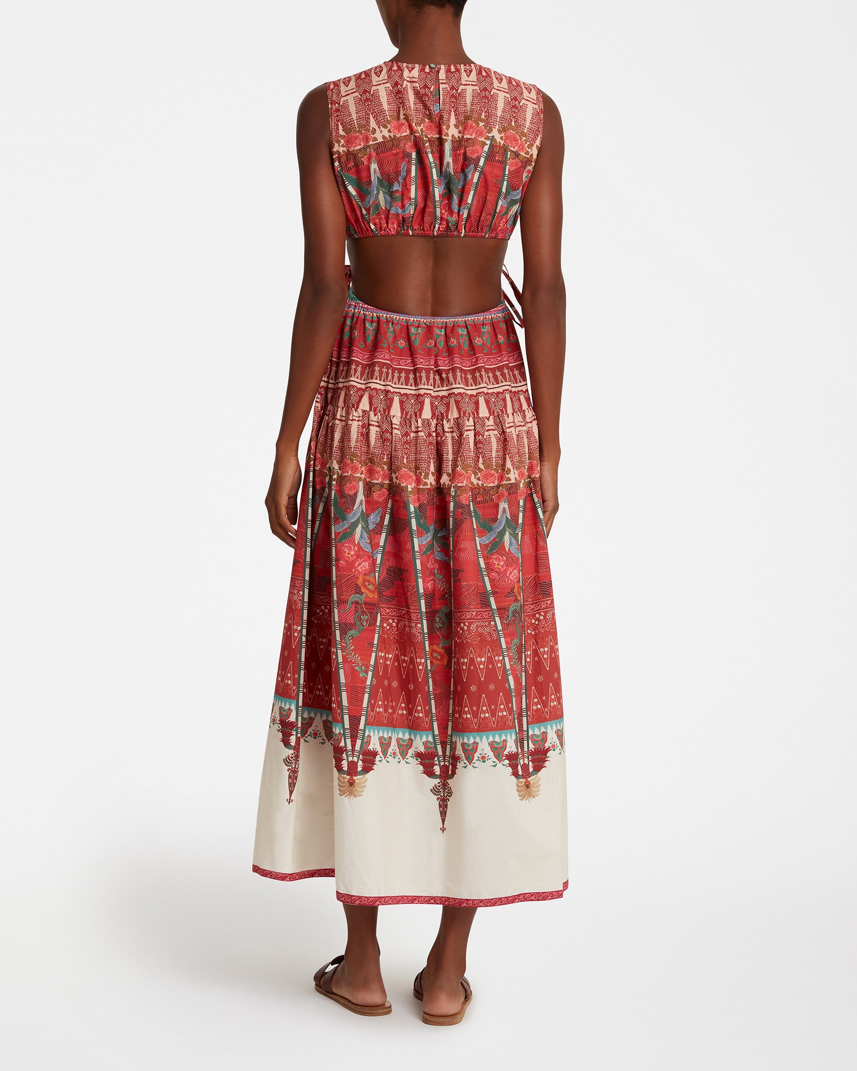 Pulcheria Dress in Saladin Print