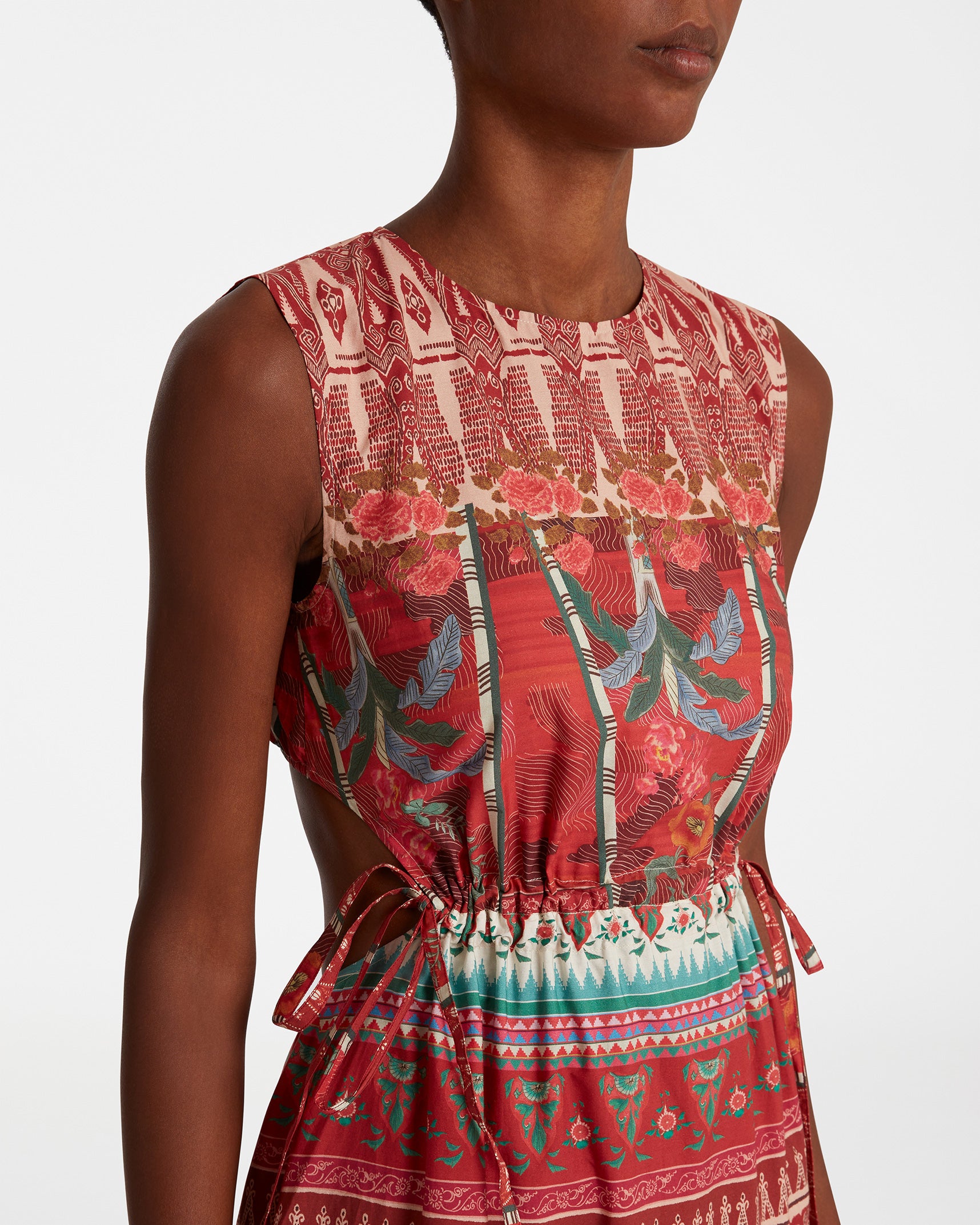 Pulcheria Dress in Saladin Print