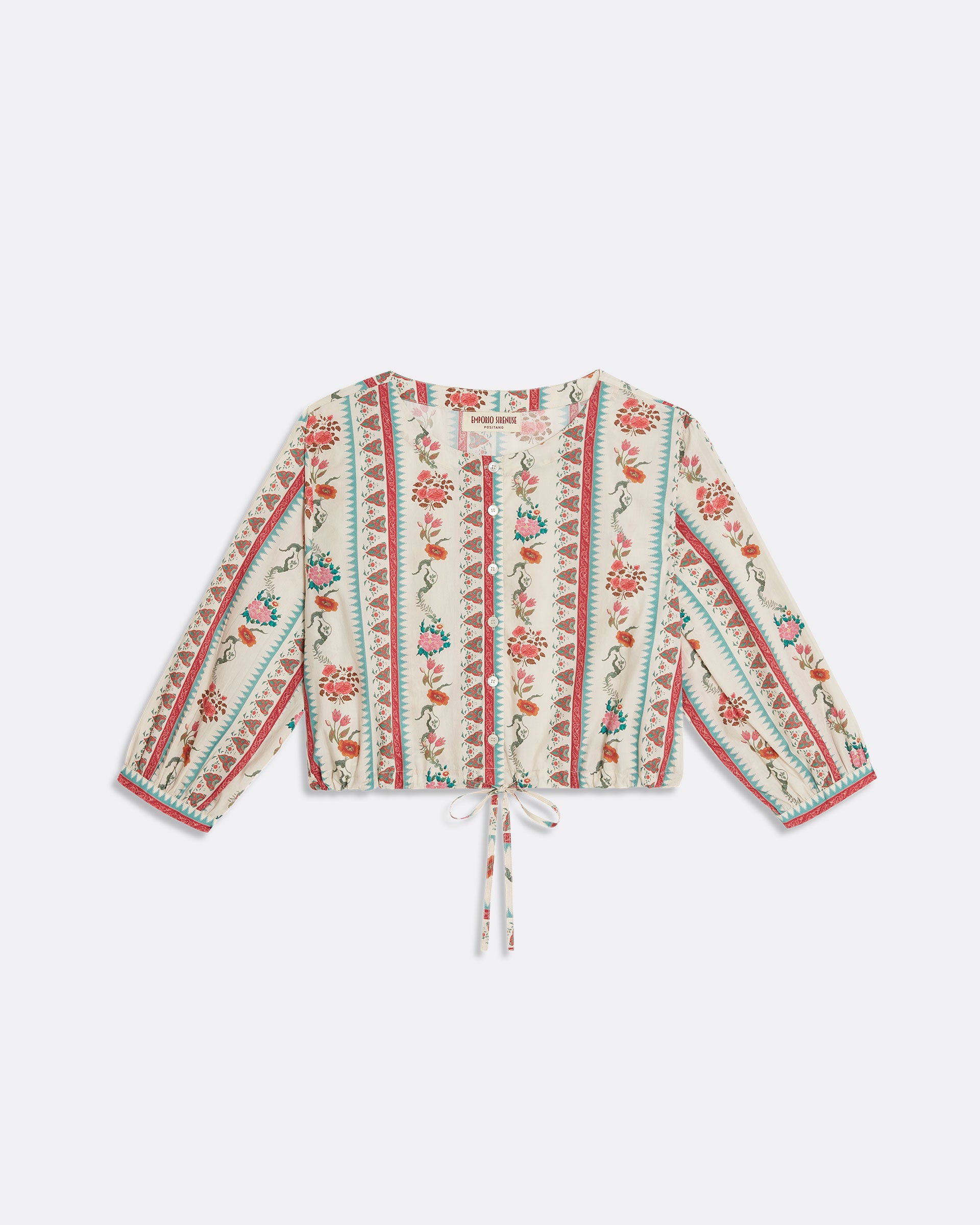 New Jinny Blouse in Saladin Print