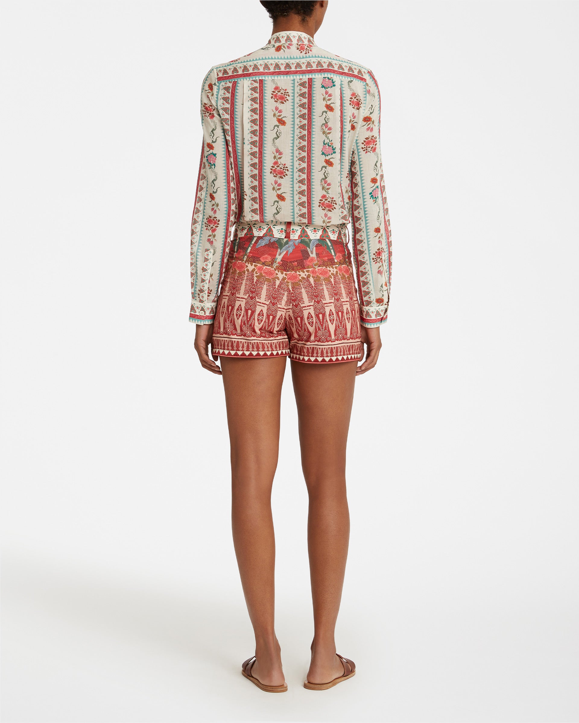 Chiara Shirt in Saladin Print