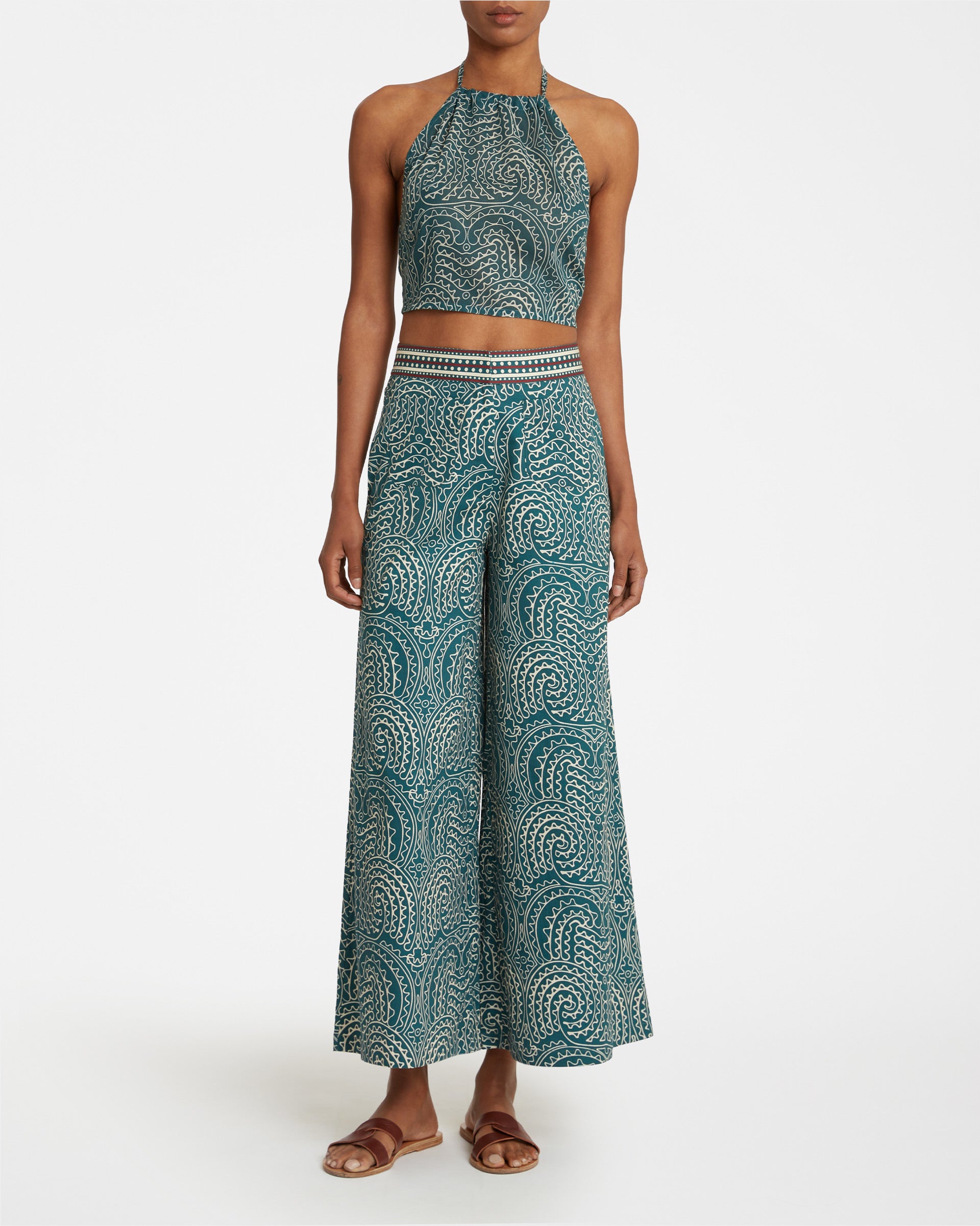 Adele Pants in Trebisonda Print