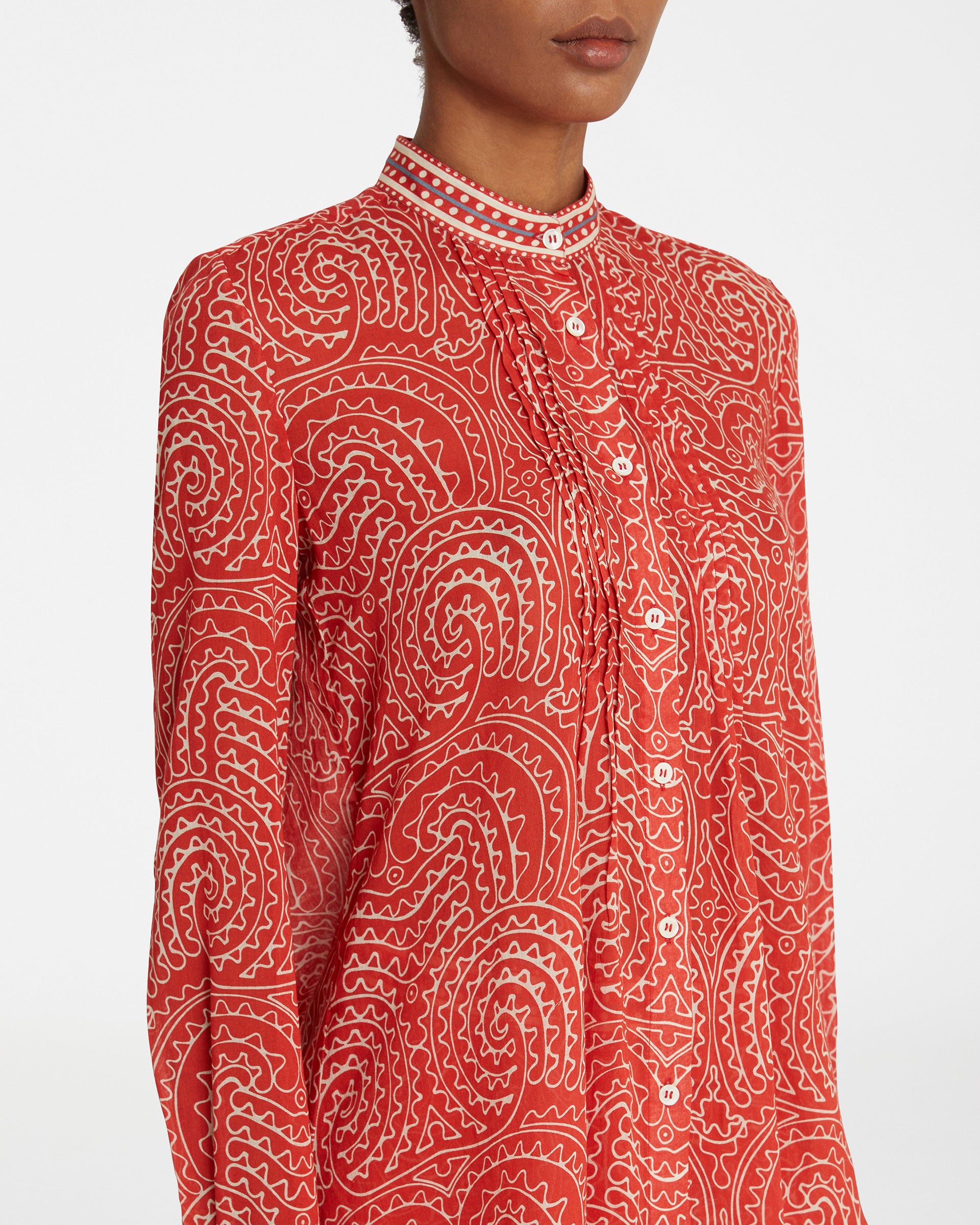 Chiara Shirt in Trebisonda Print