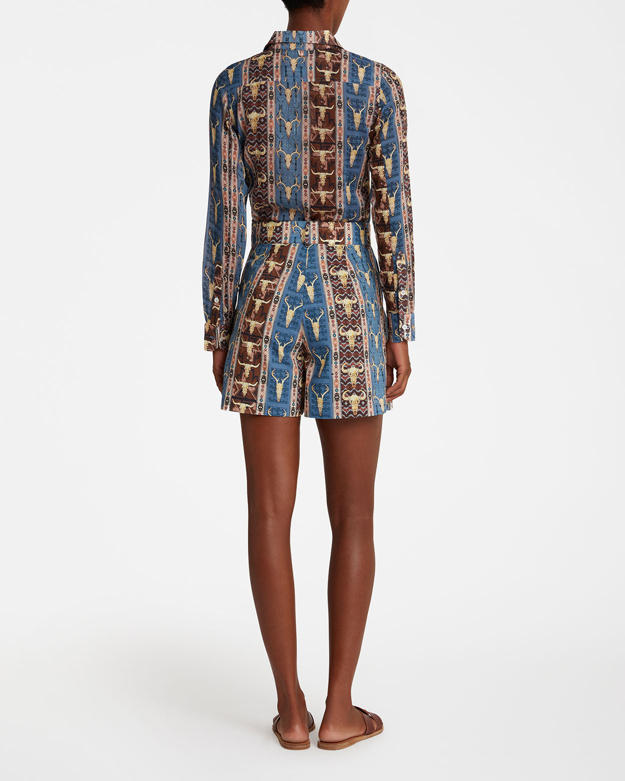 Odetta Shirt in Arizona Print