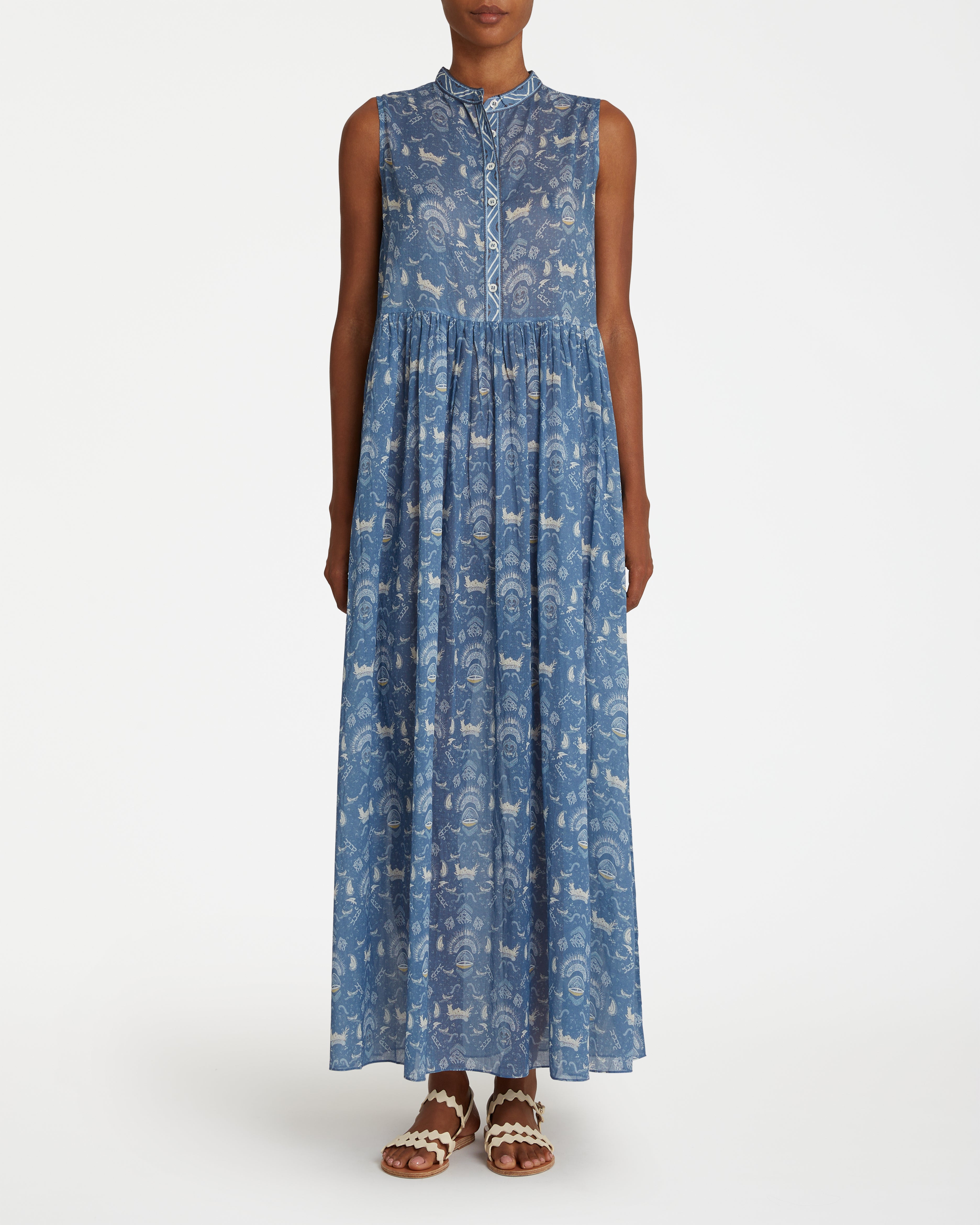 Berenice Dress in Batik Print