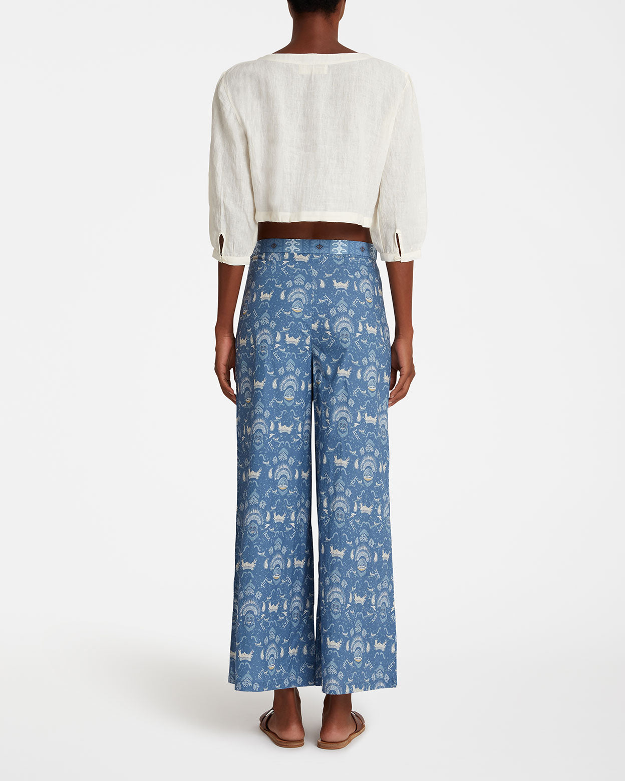 Natalie Pants in Batik Print