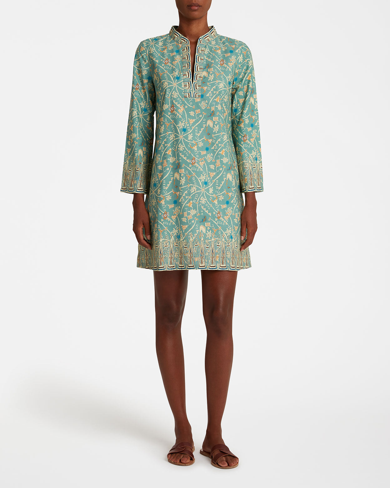 Sarah Caftan in Girandole Print