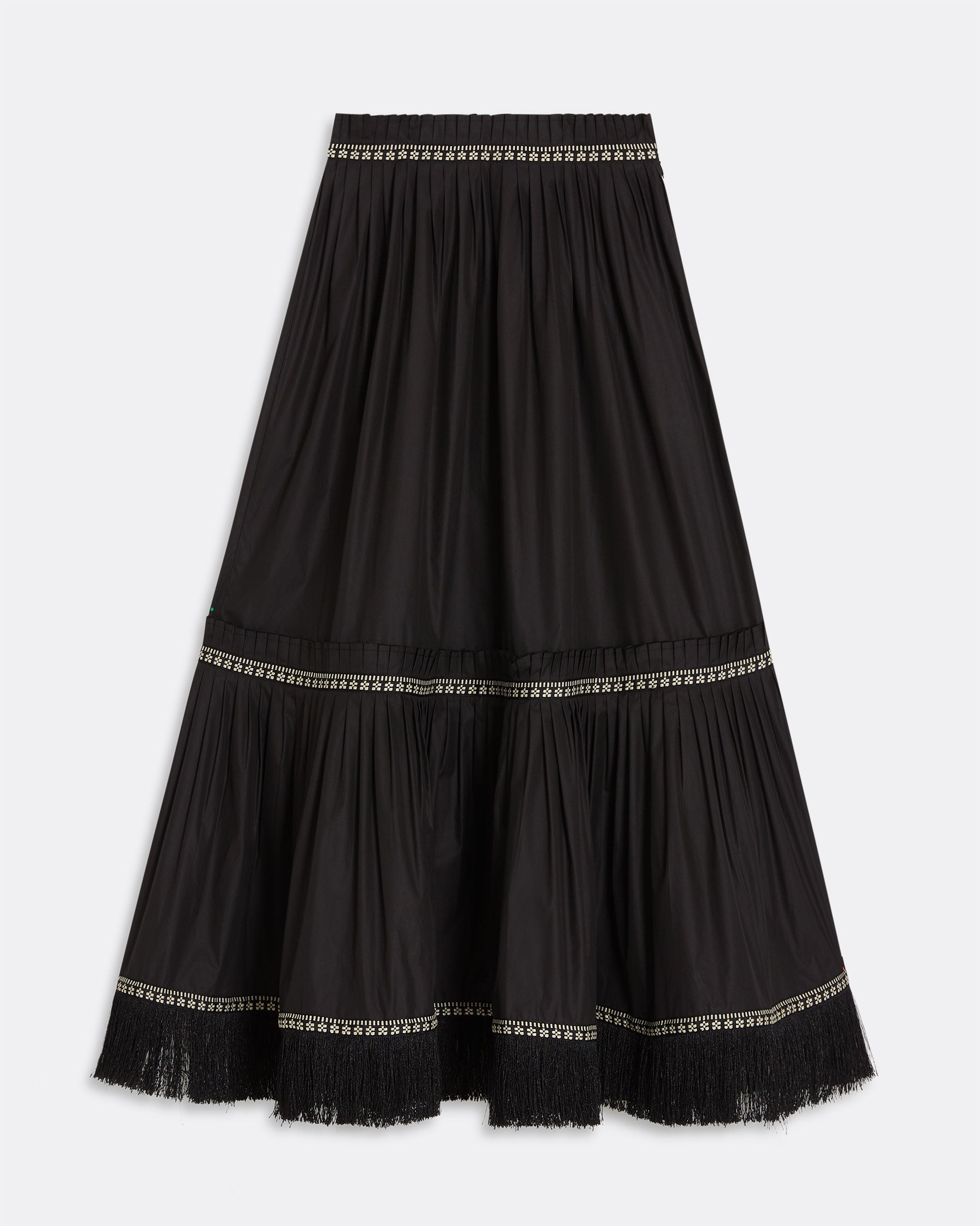 Dorina Skirt with Wild Horse Embroidery