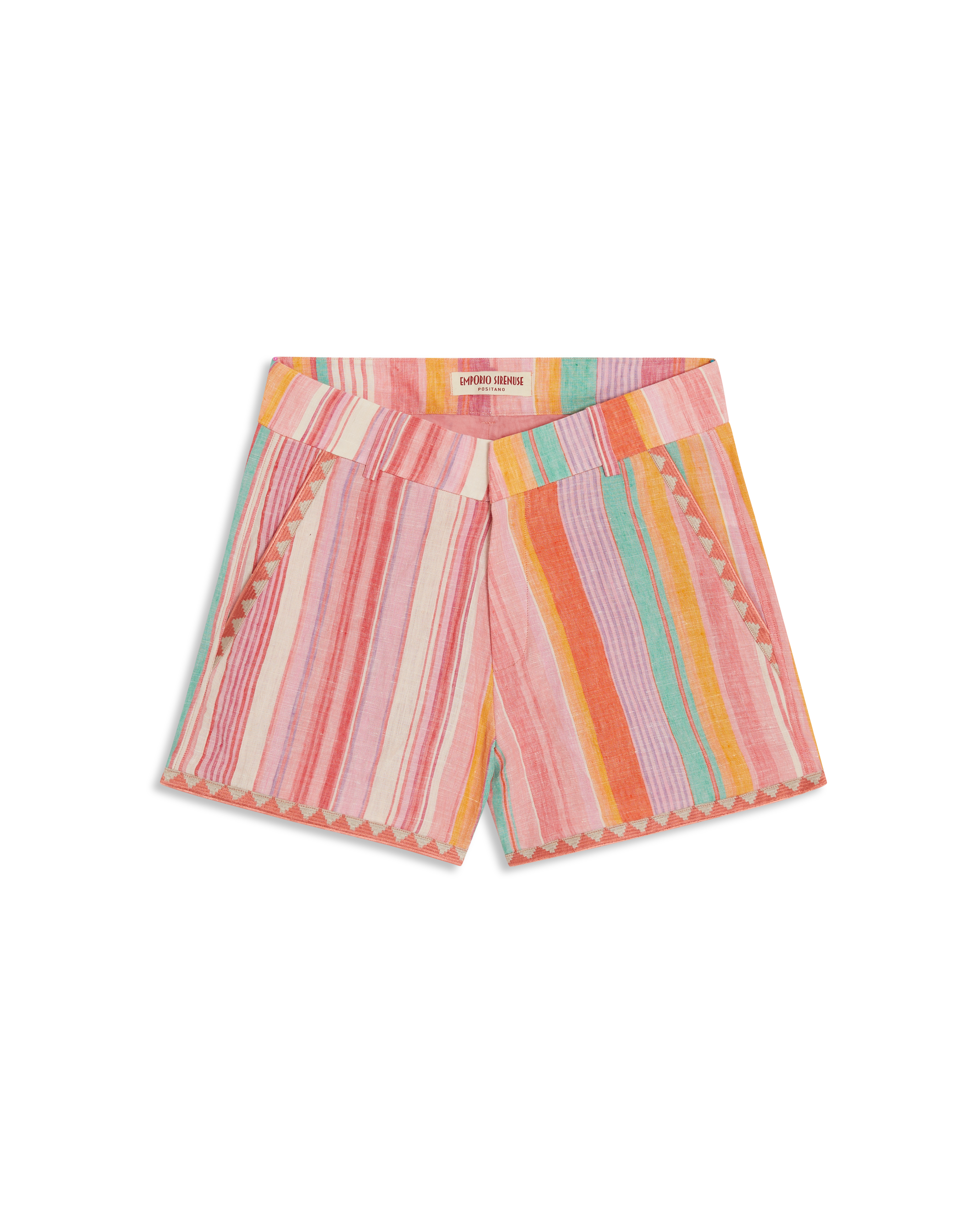 Rainbow Stripes Shorts