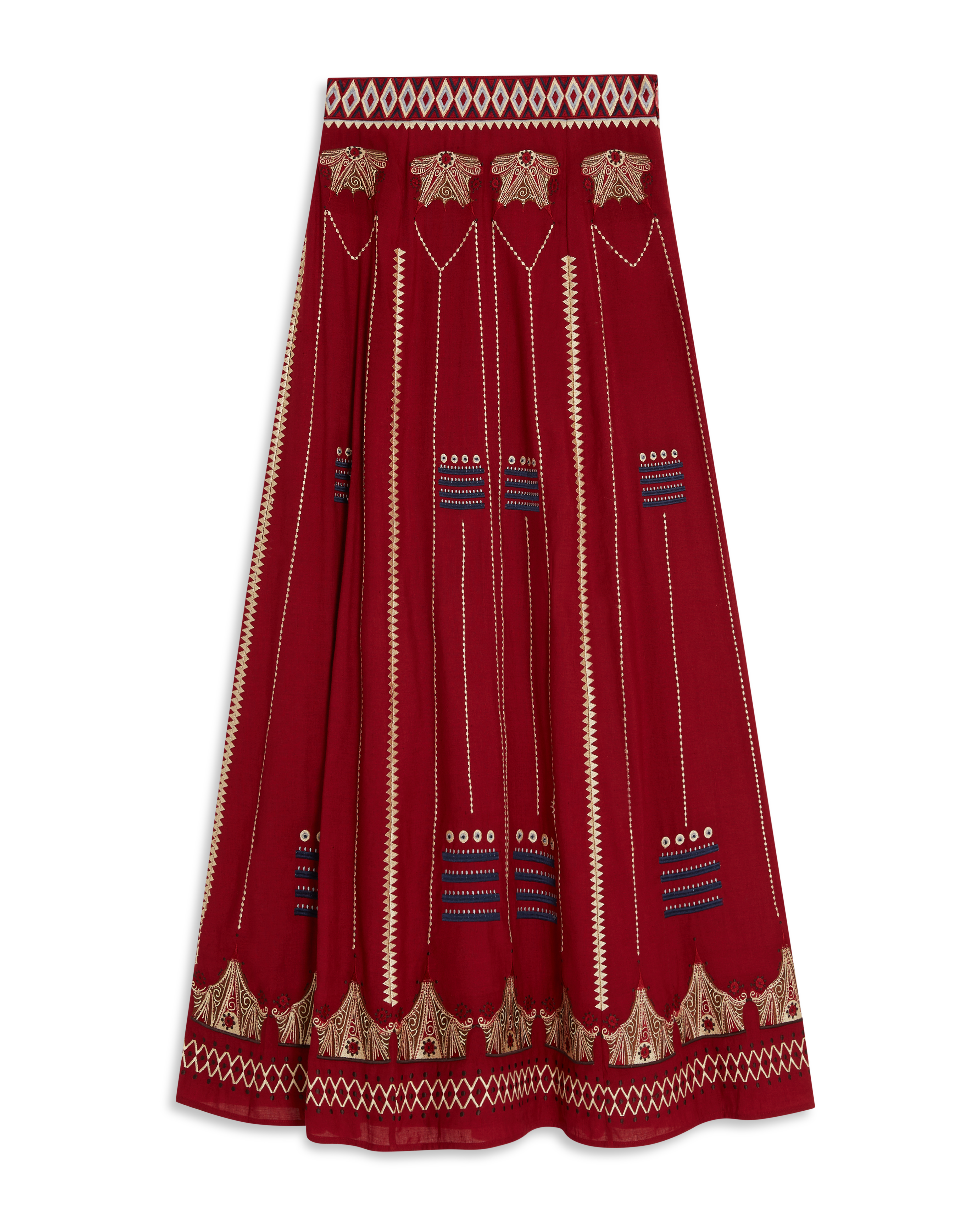 Camille Skirt with Samarcanda Embroidery