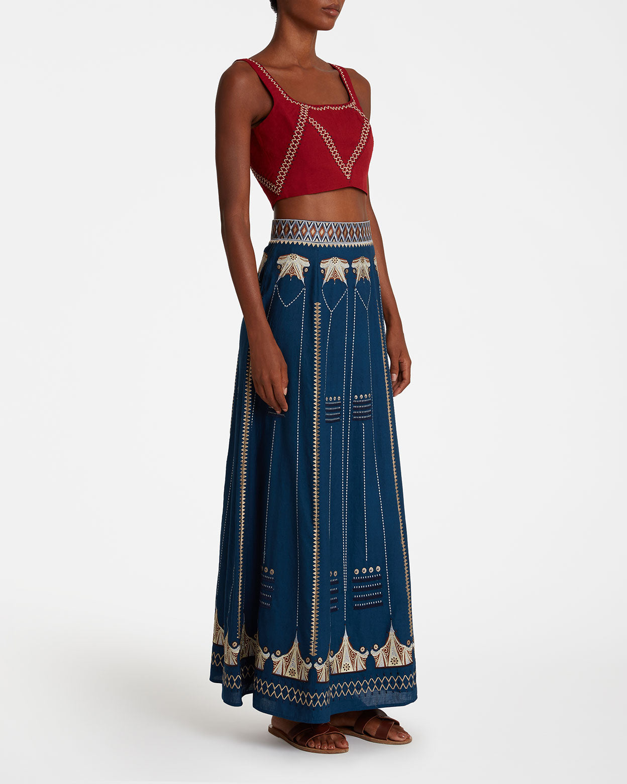 Cindarella Top with Samarcanda Embroidery