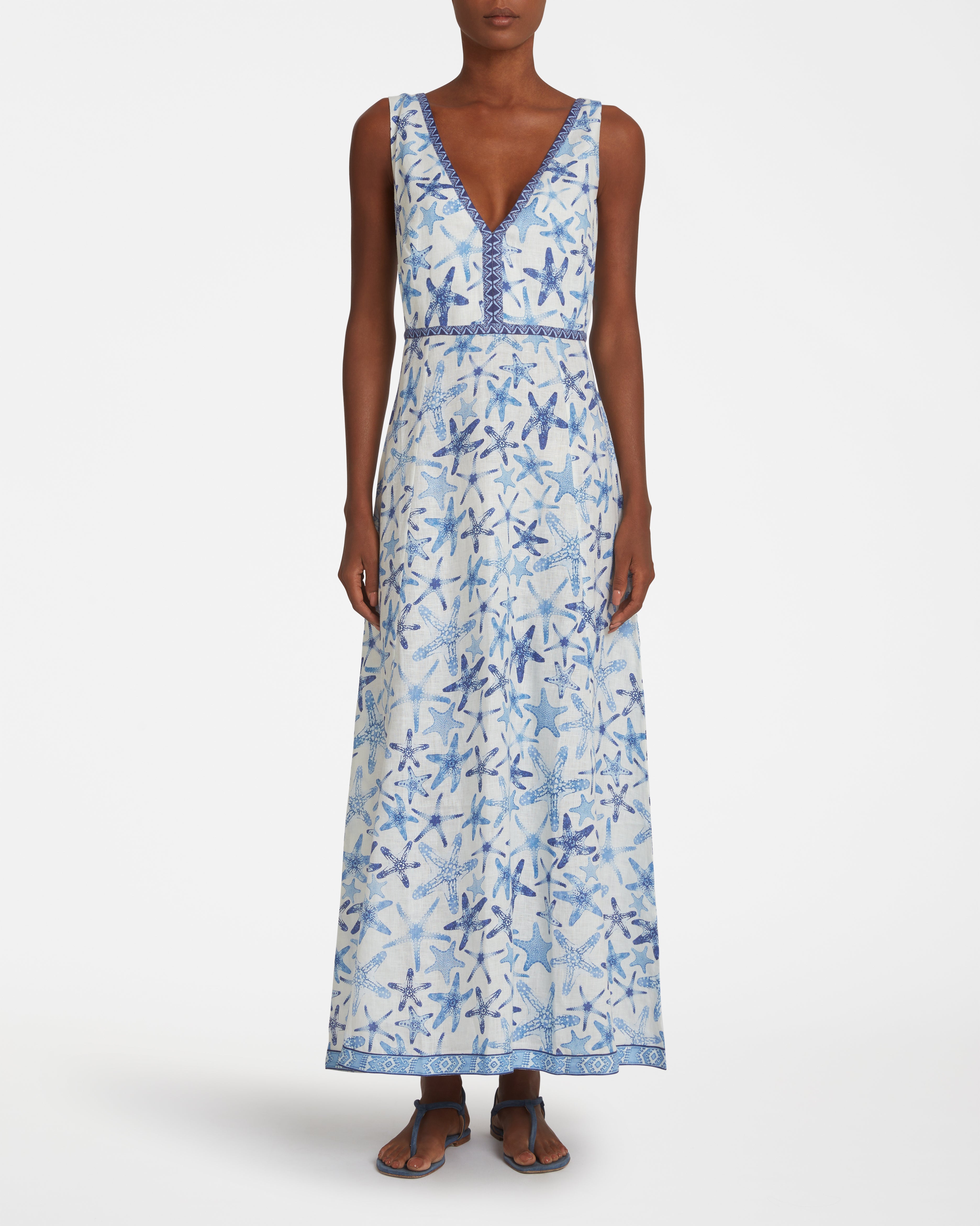 Nellie Dress In Sea Stars