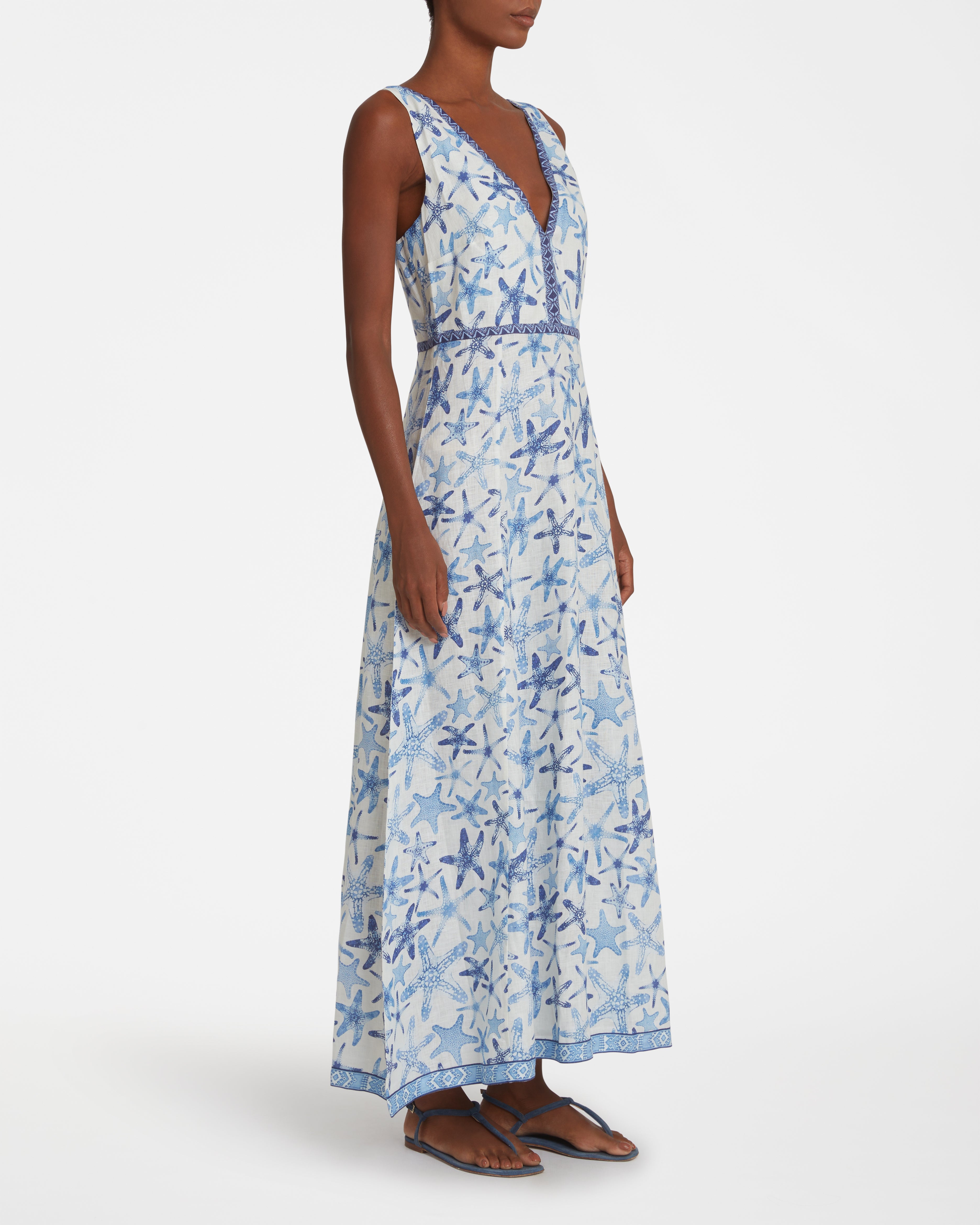 Nellie Dress In Sea Stars