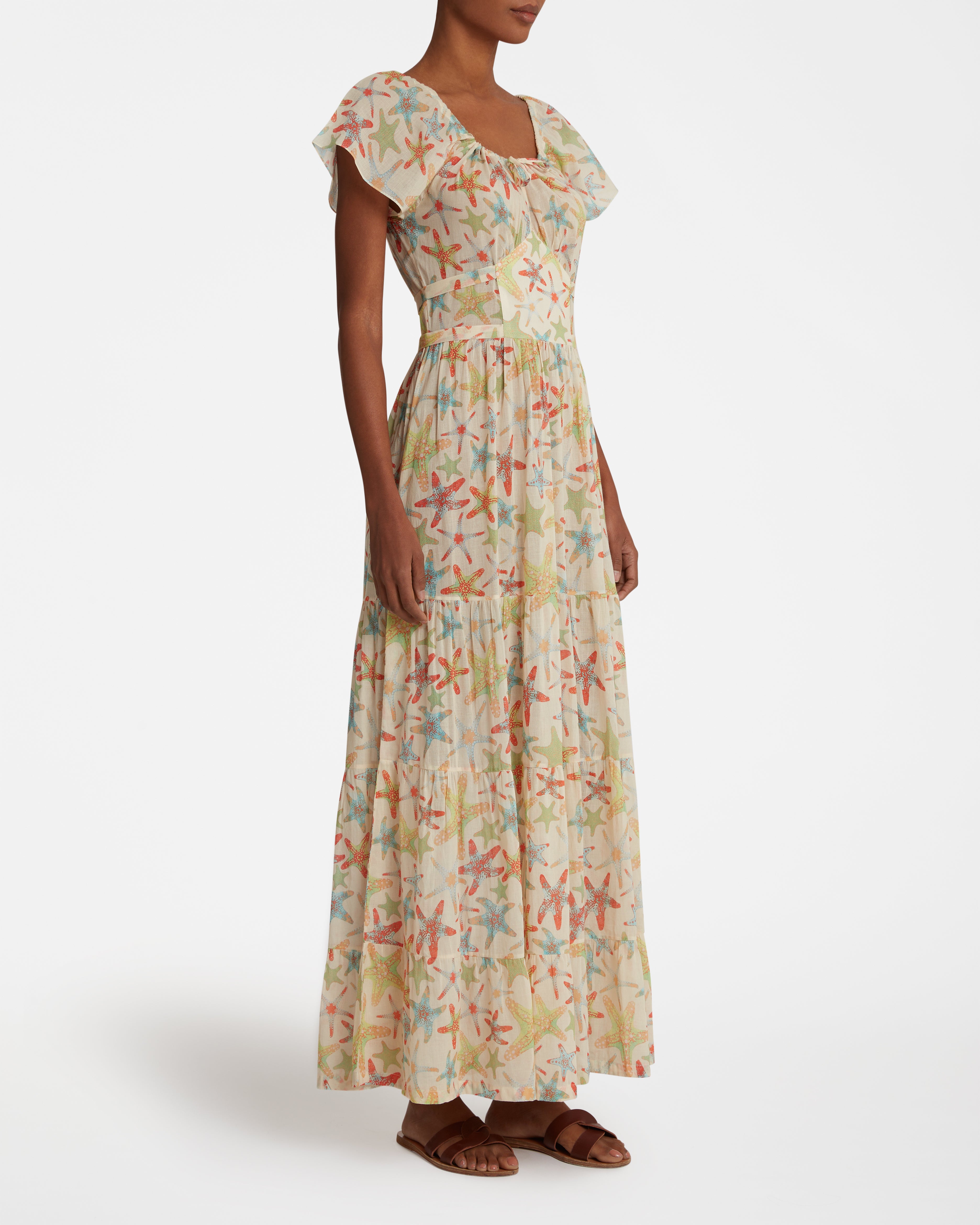 Chloe Dress In Sea Stars