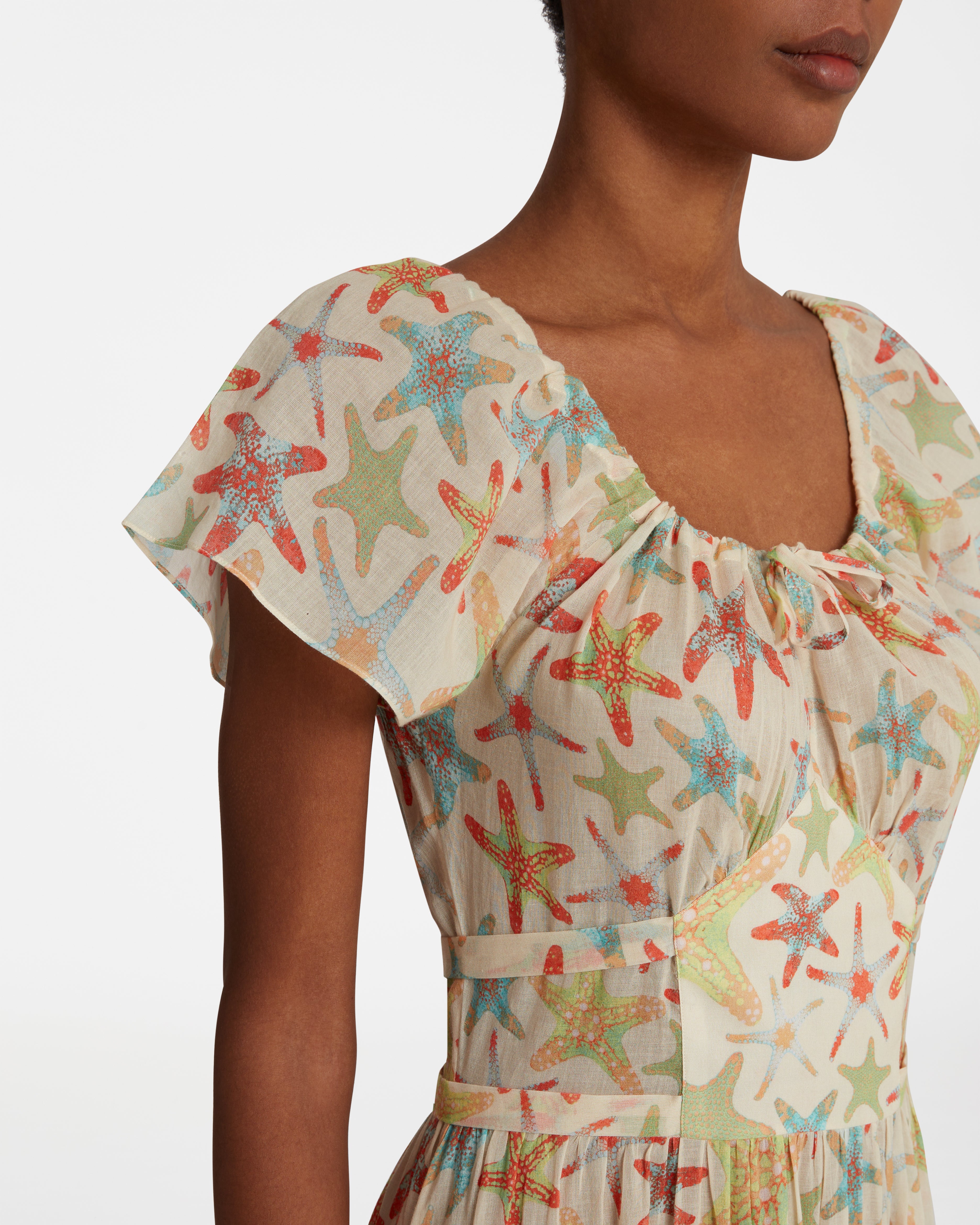 Chloe Dress In Sea Stars