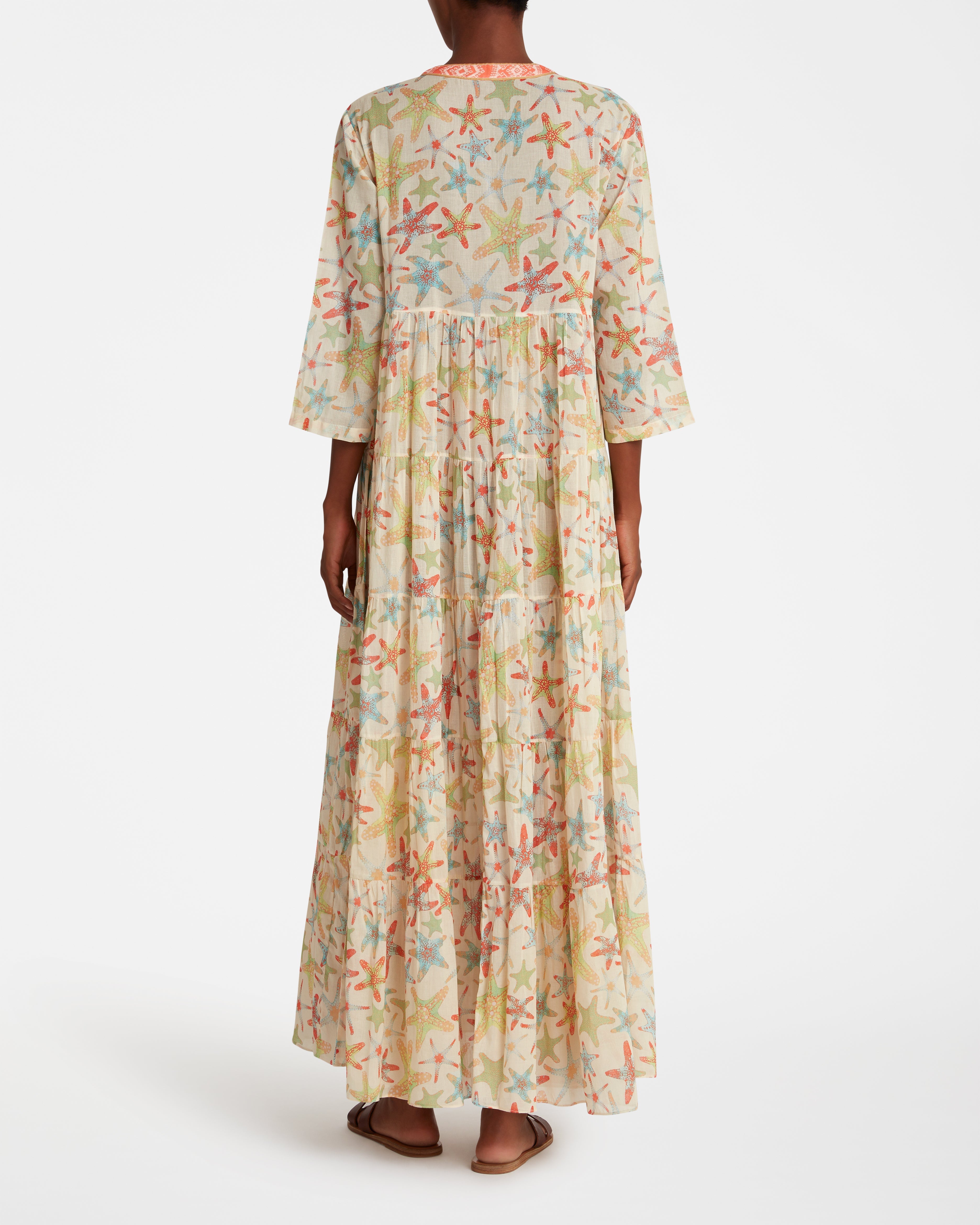 Alba Caftan In Sea Stars