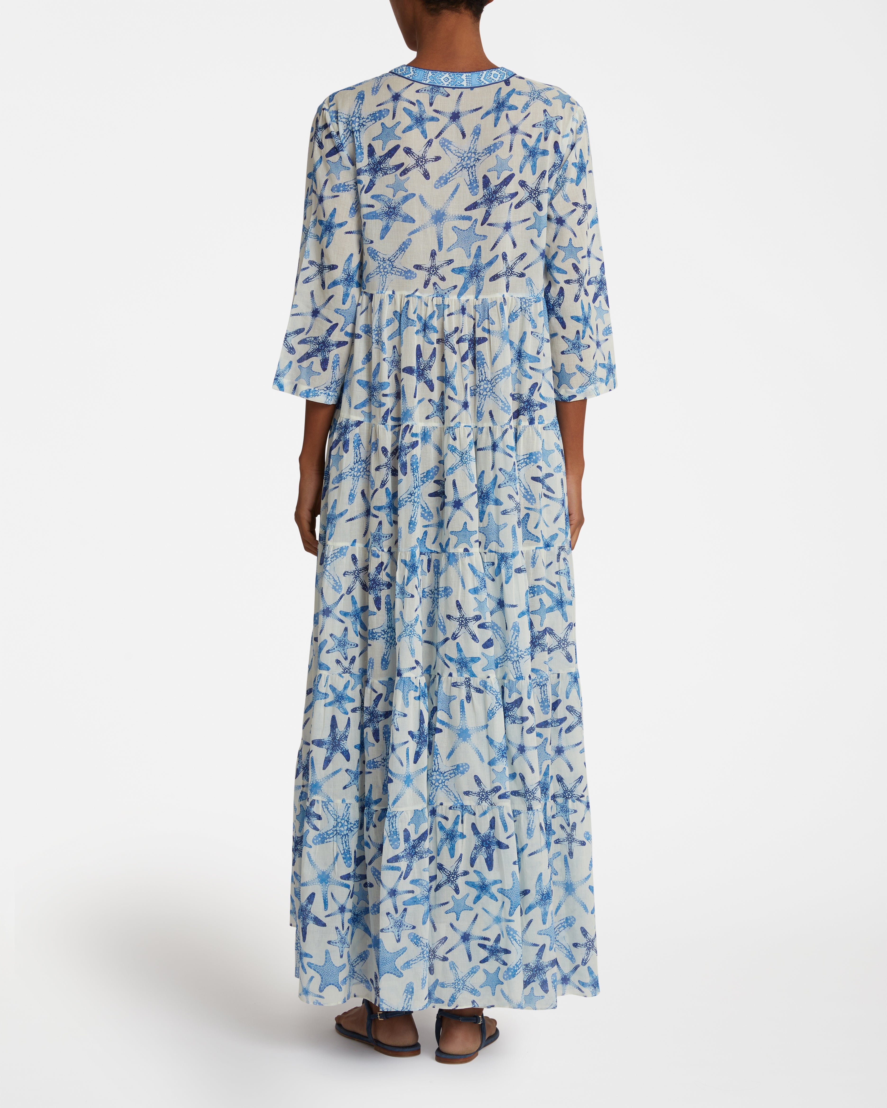 Alba Caftan In Sea Stars