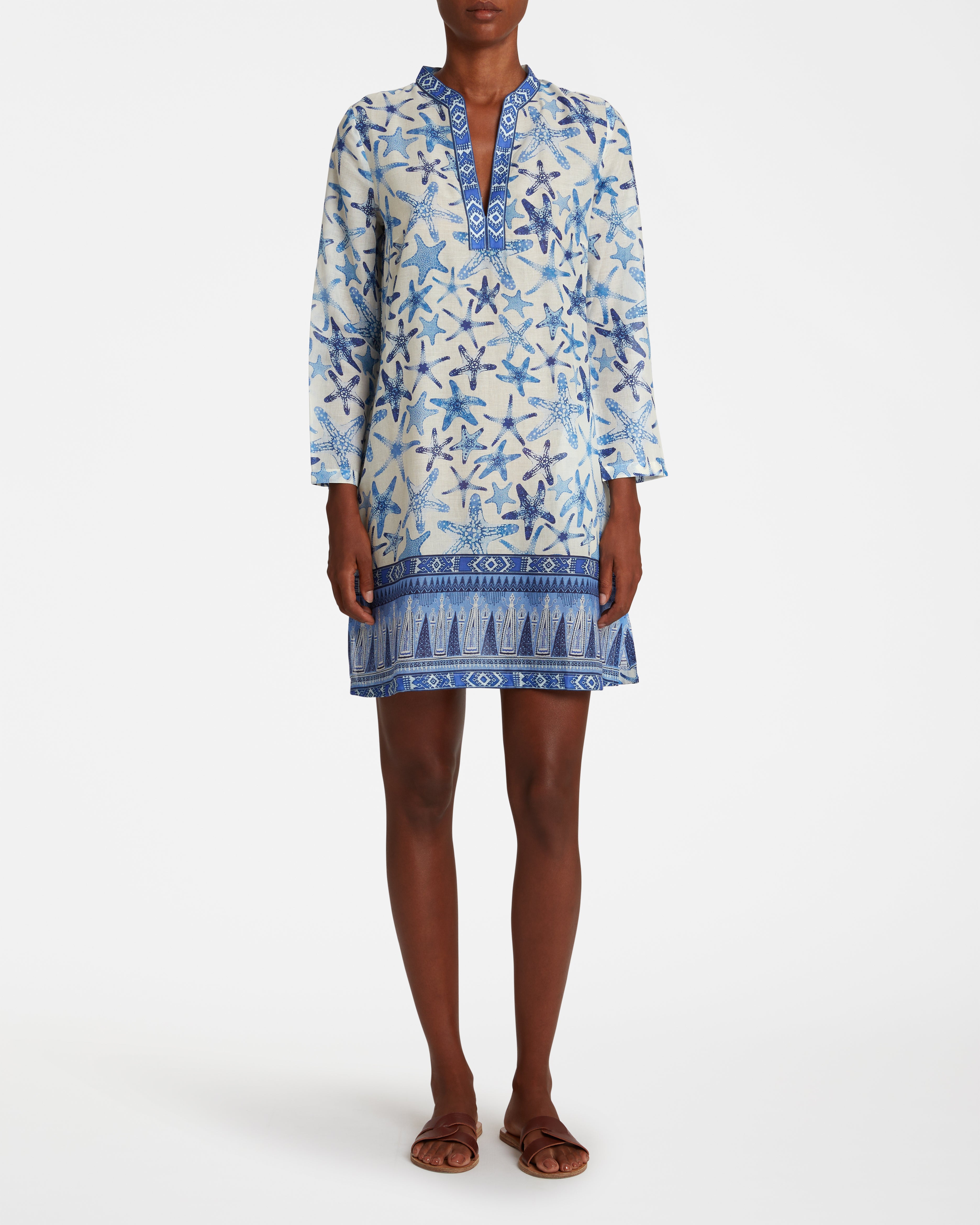 Sarah Caftan In Sea Stars