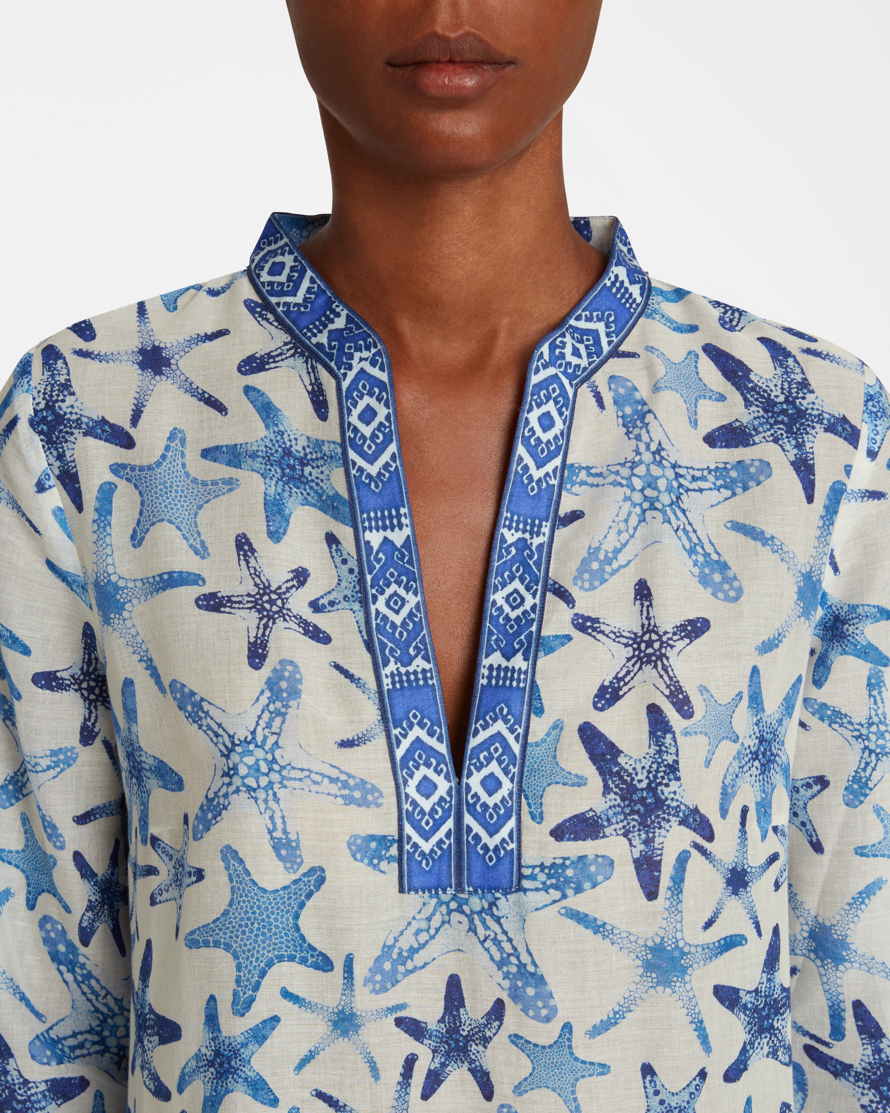 Sarah Caftan In Sea Stars