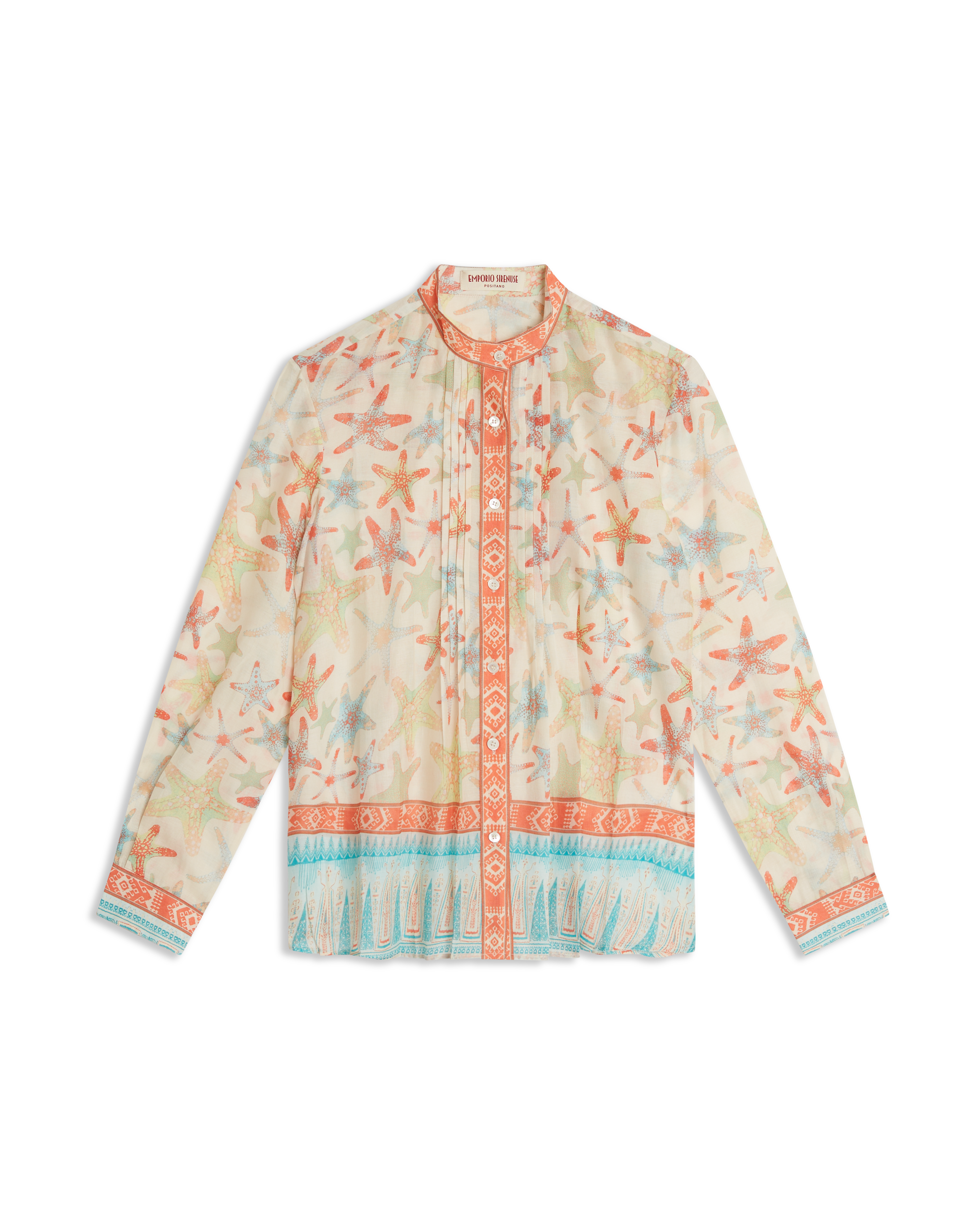 Chiara Shirt In Sea Stars