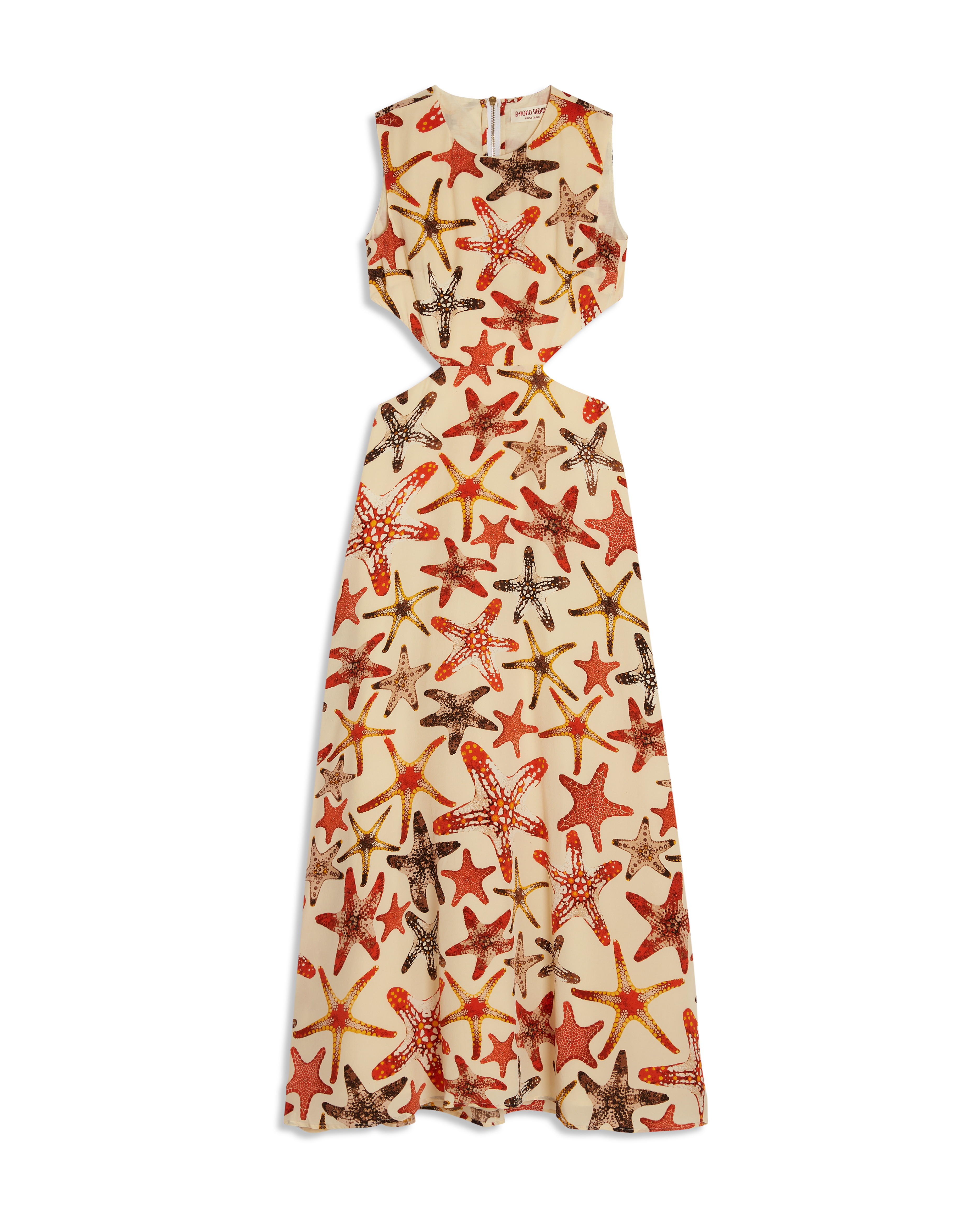 Paola Dress In Starfish Print