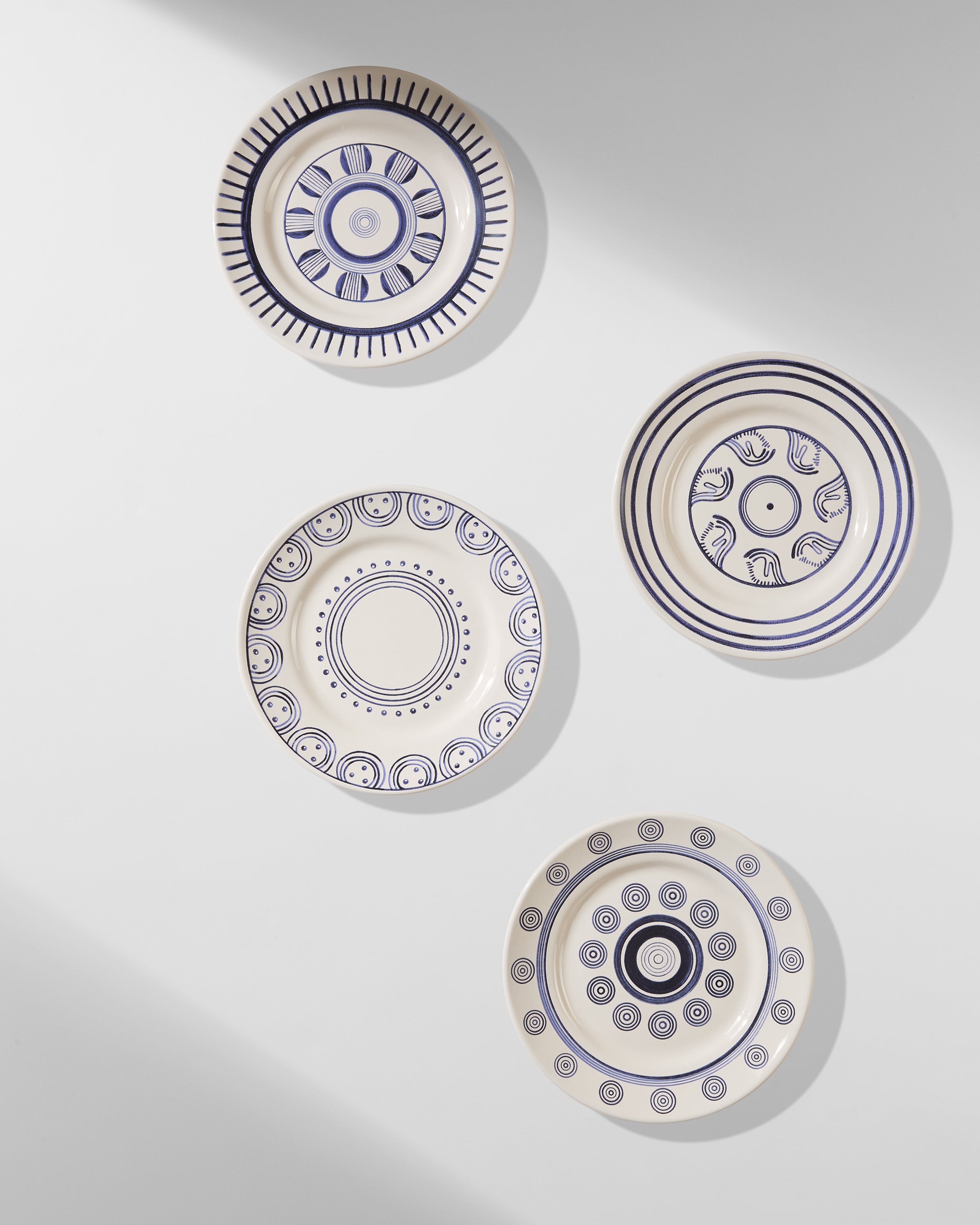 Pinwheels Dessert Plate