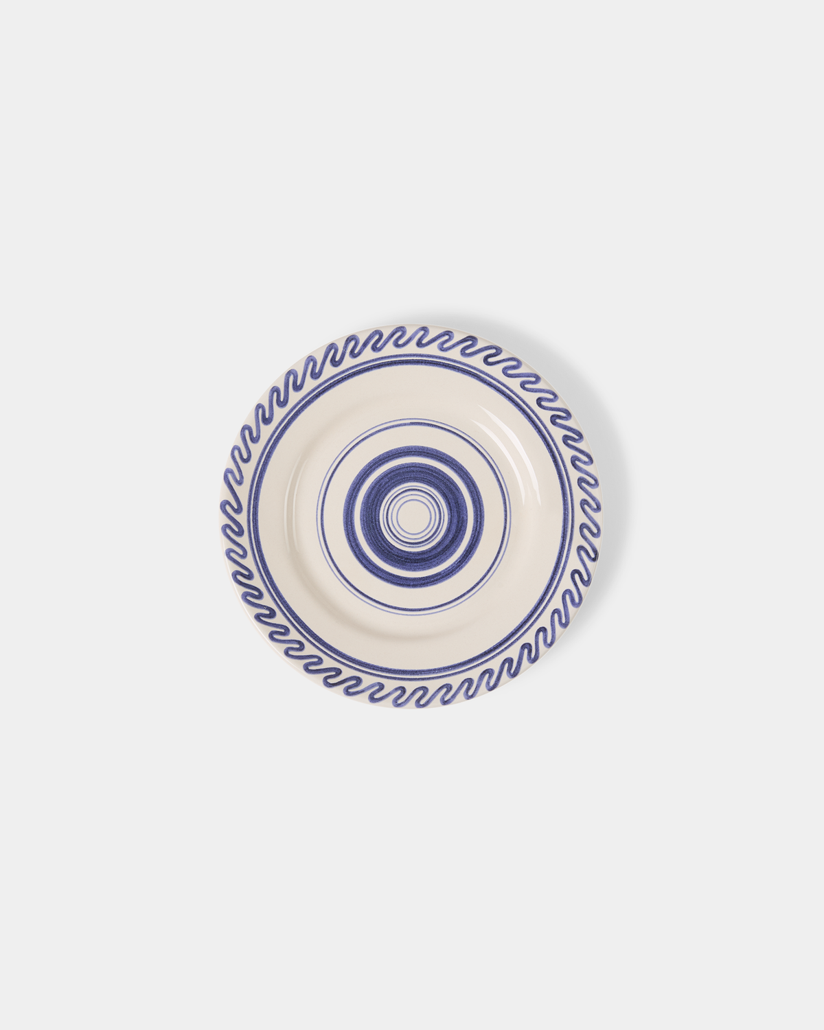 Waves Dessert Plate