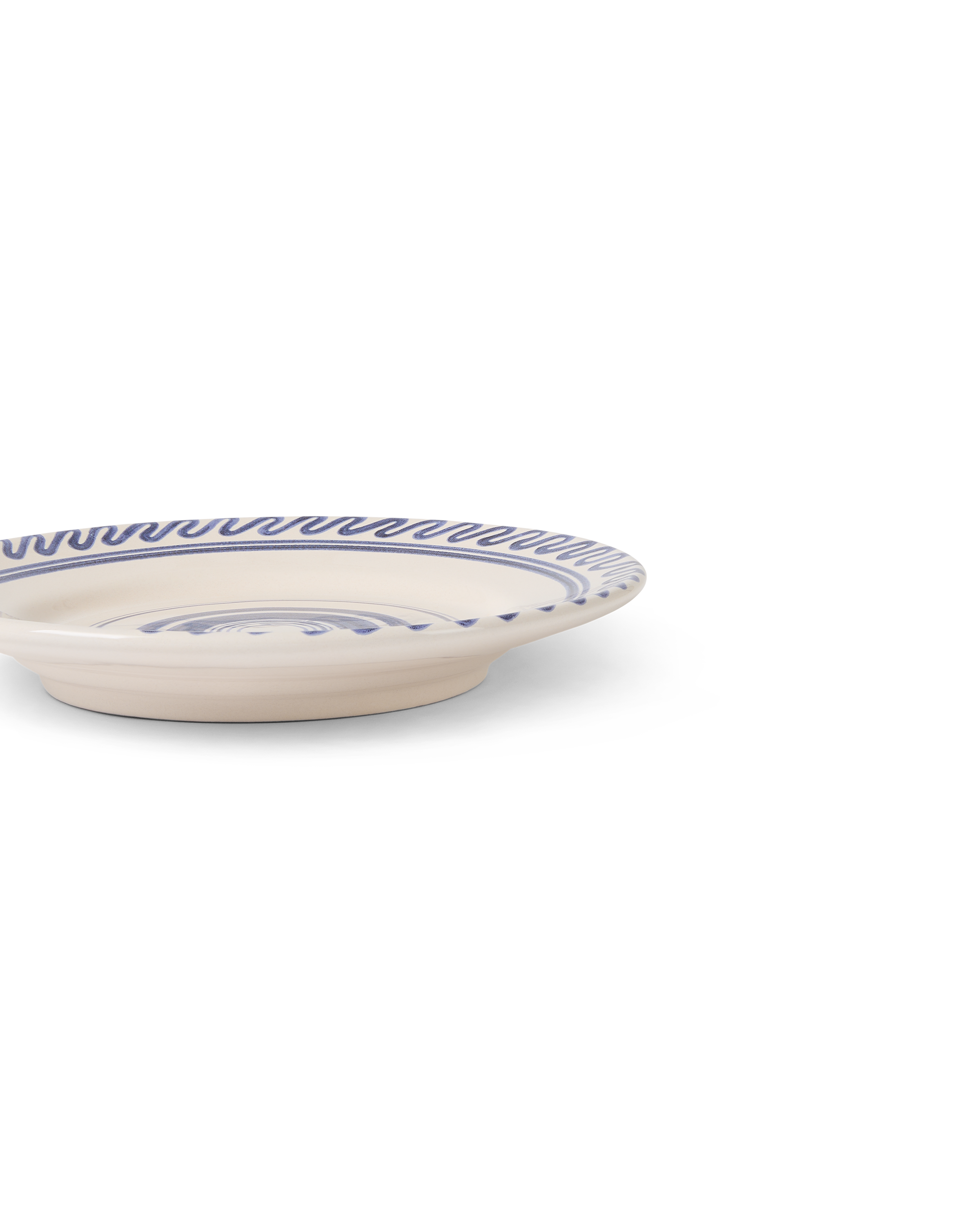 Waves Dessert Plate