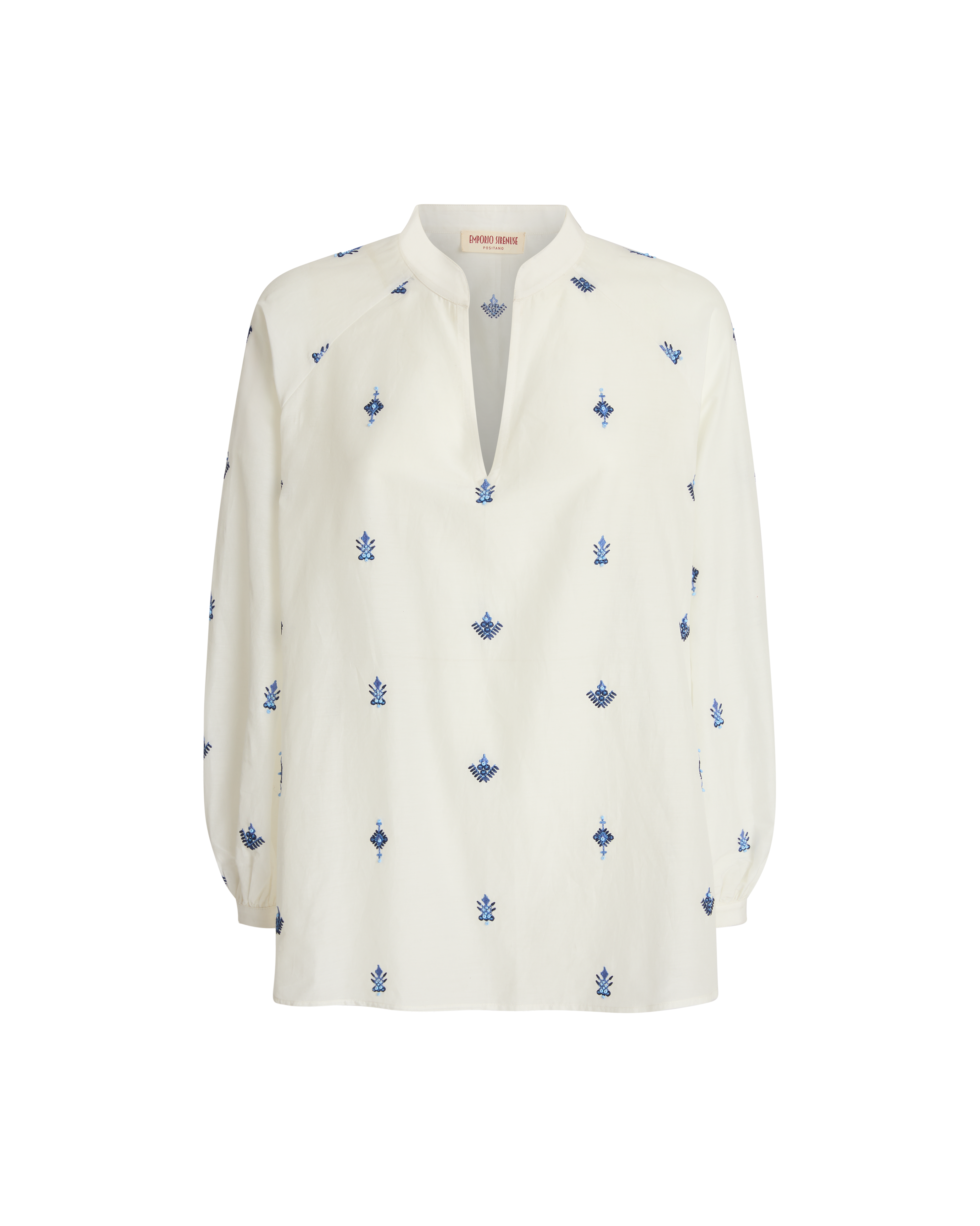 Ilizia Shirt with Astragal Embroidery