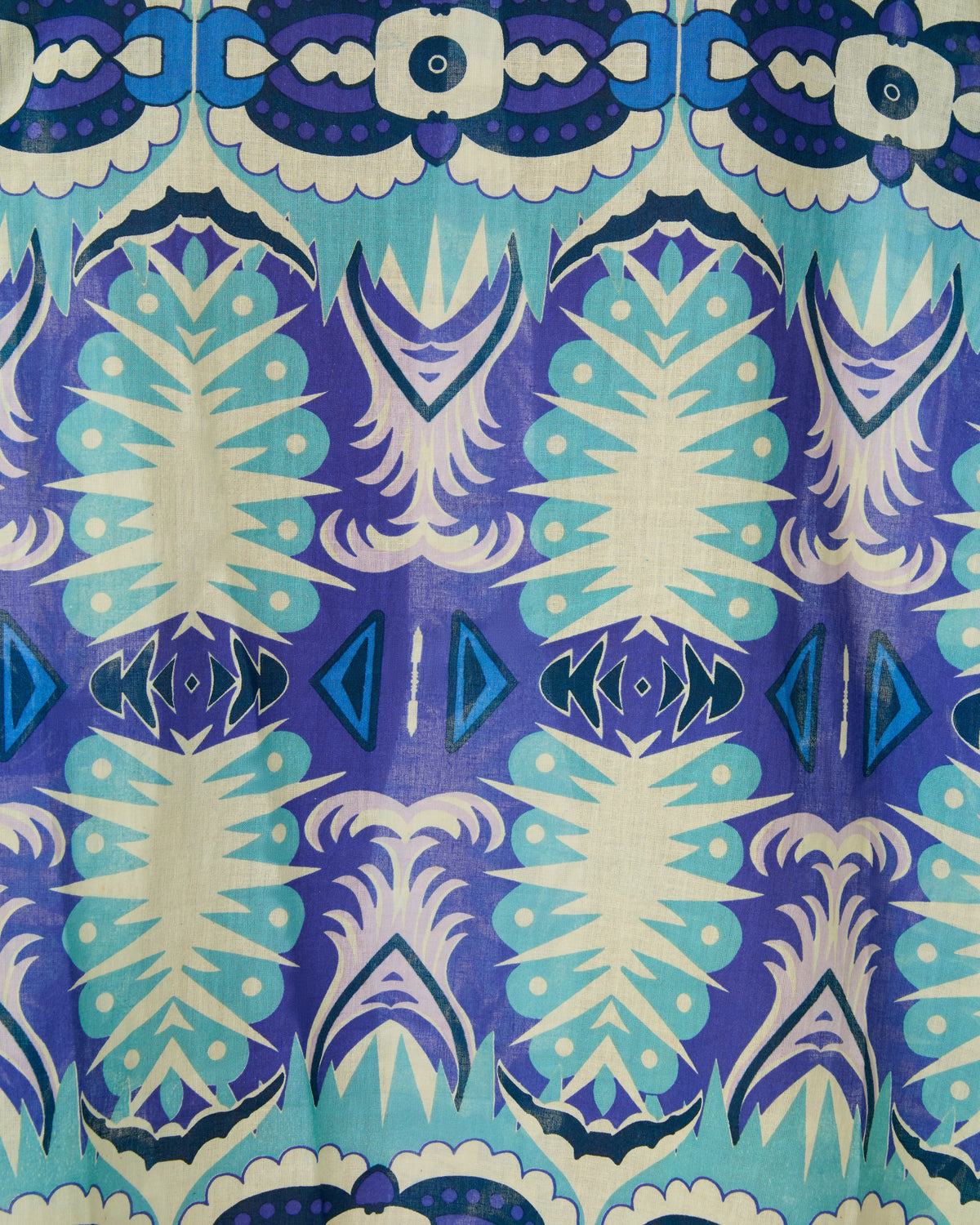 Giada Caftan in Fishtail Print