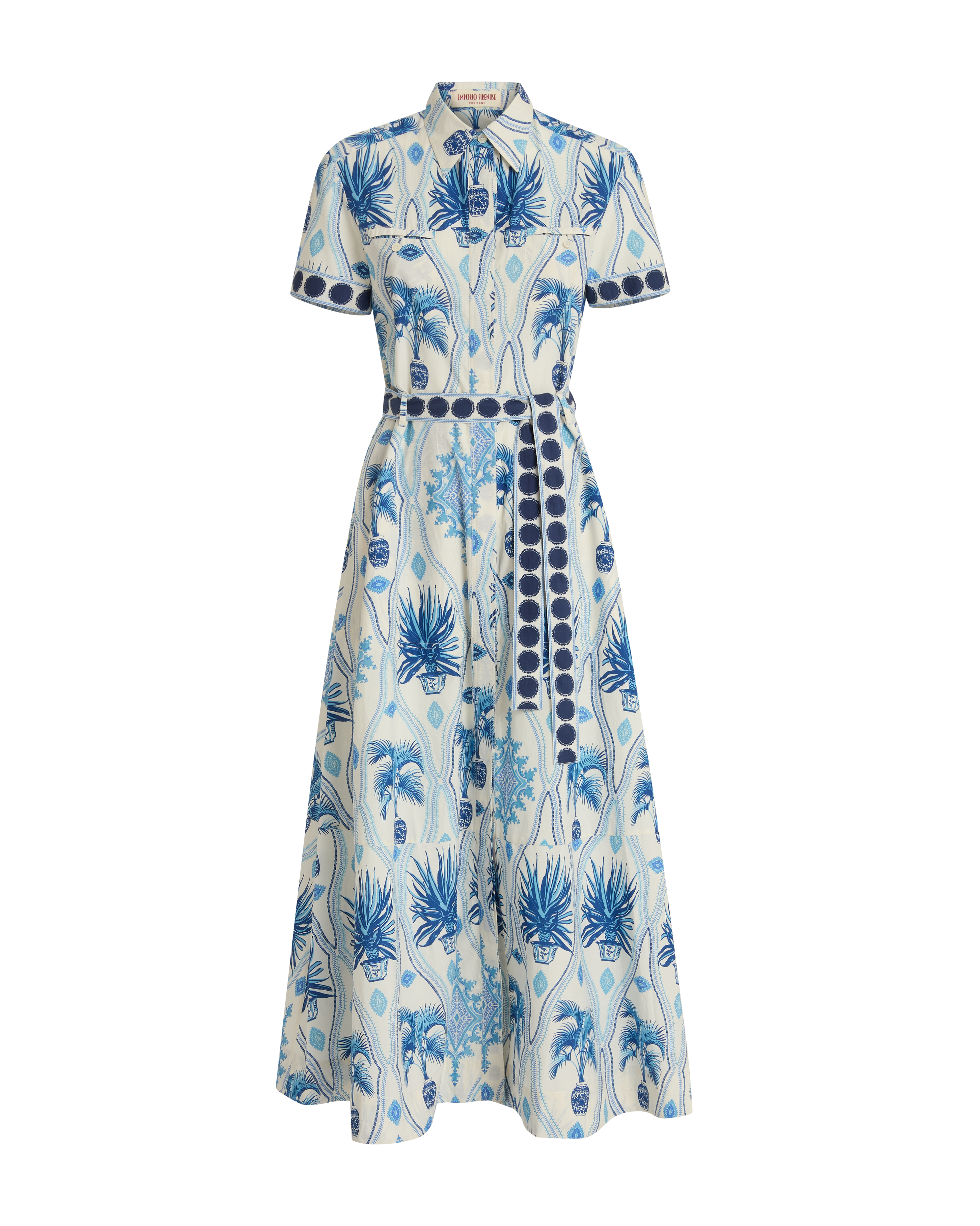 Giselle Dress in Garden Mesh Print