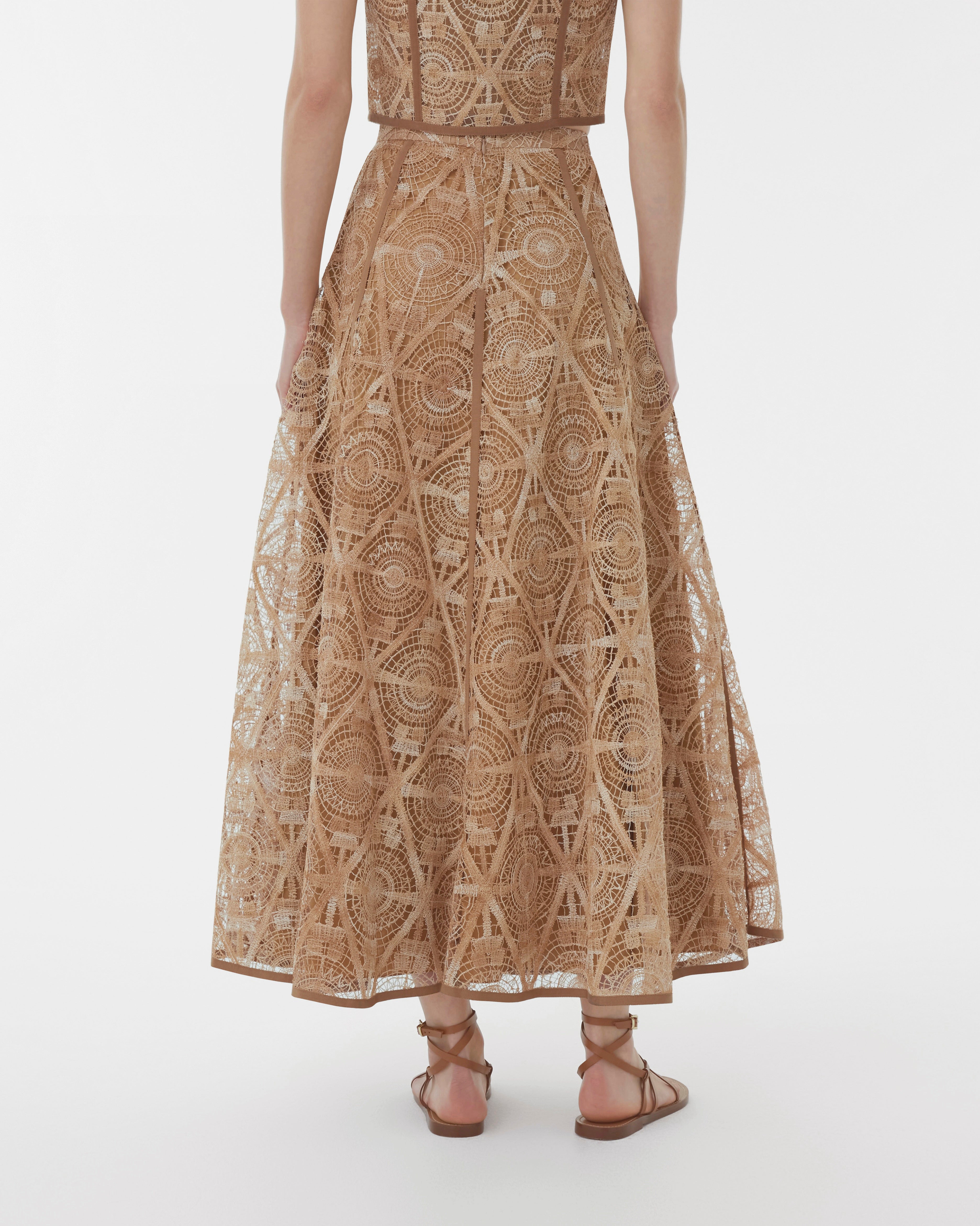 Freya Skirt in Macramé