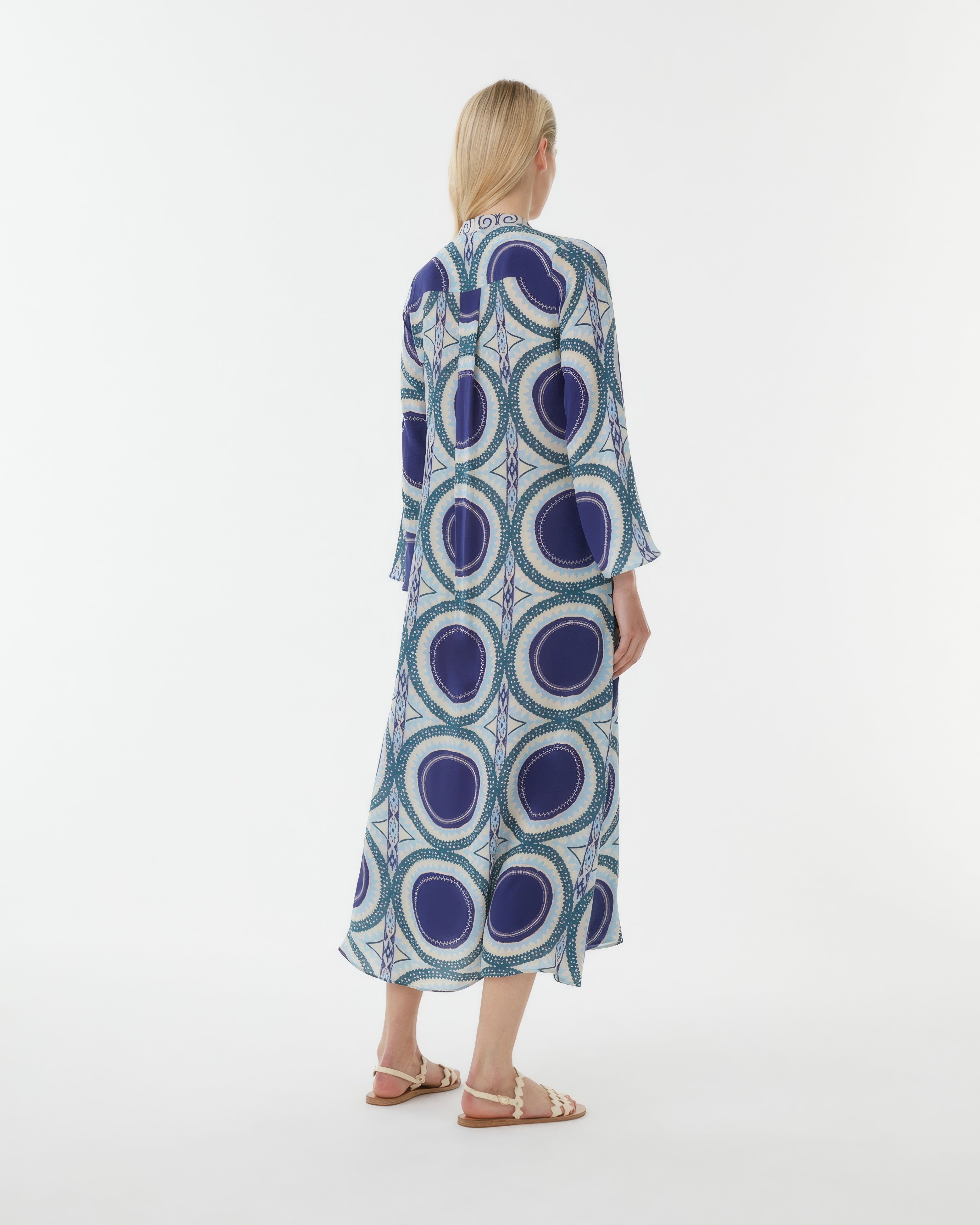 Jenna Caftan in Solaris Print