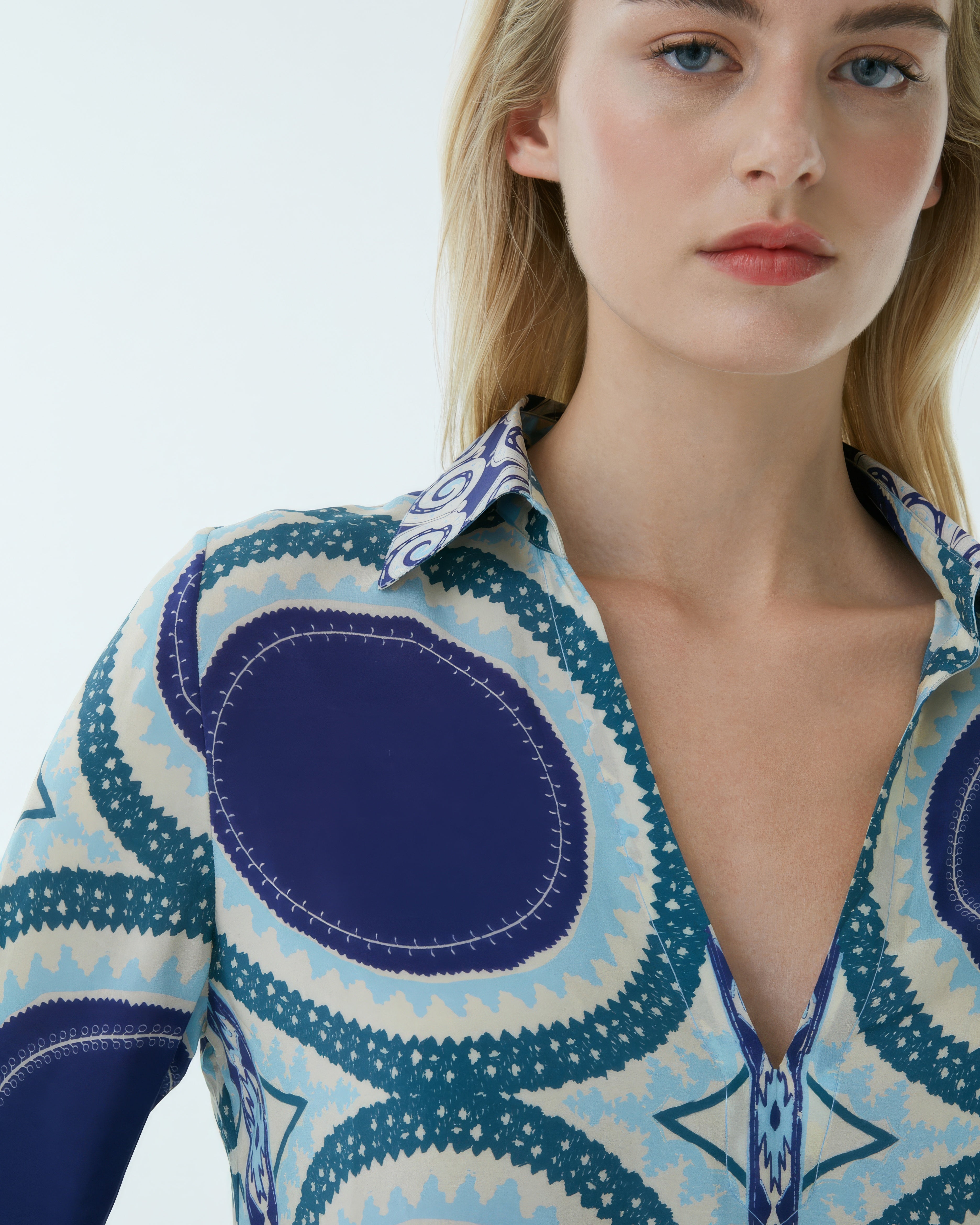 Jia Tunic in Solaris Print