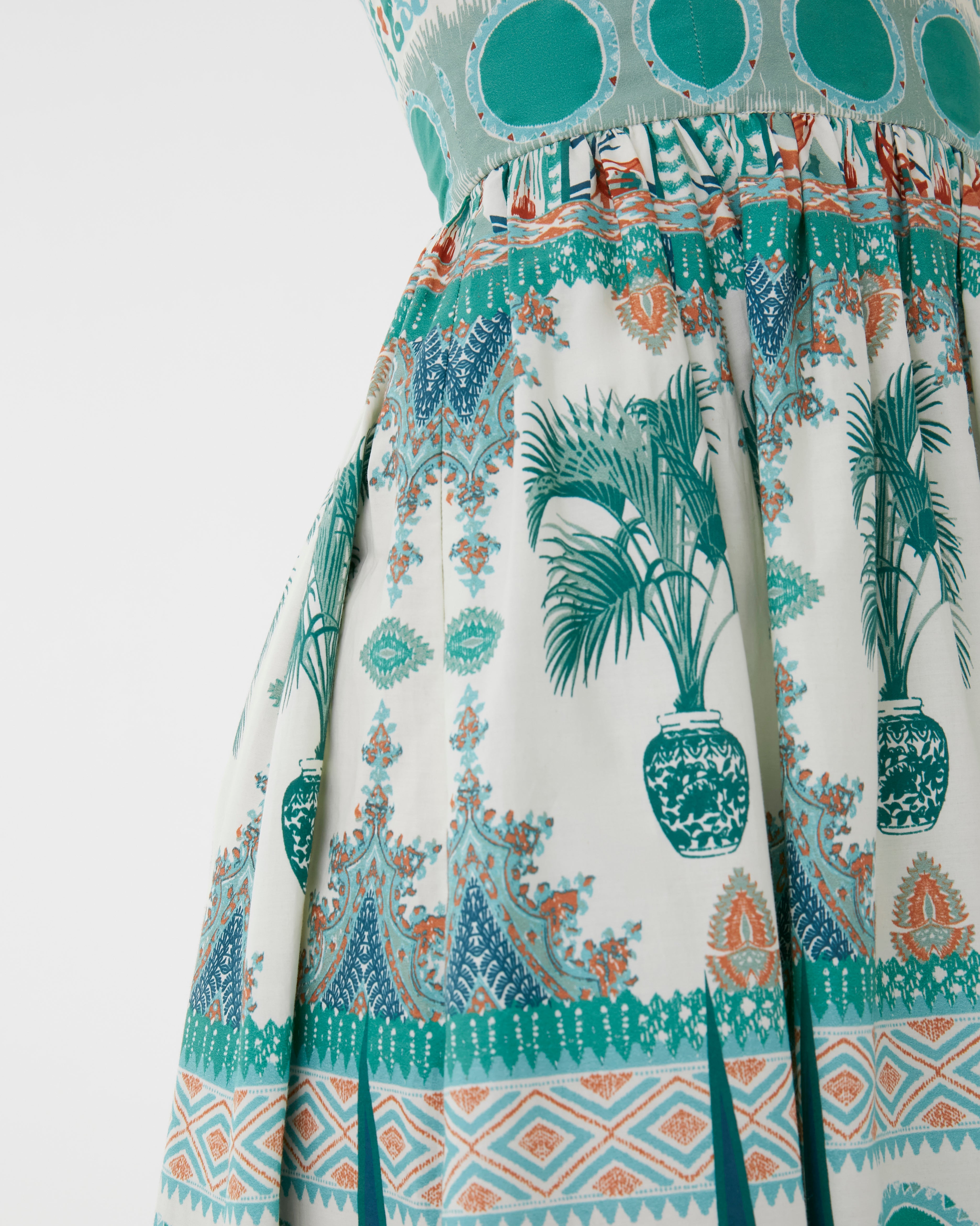 Johanna Dress in Tribal Botanic Print